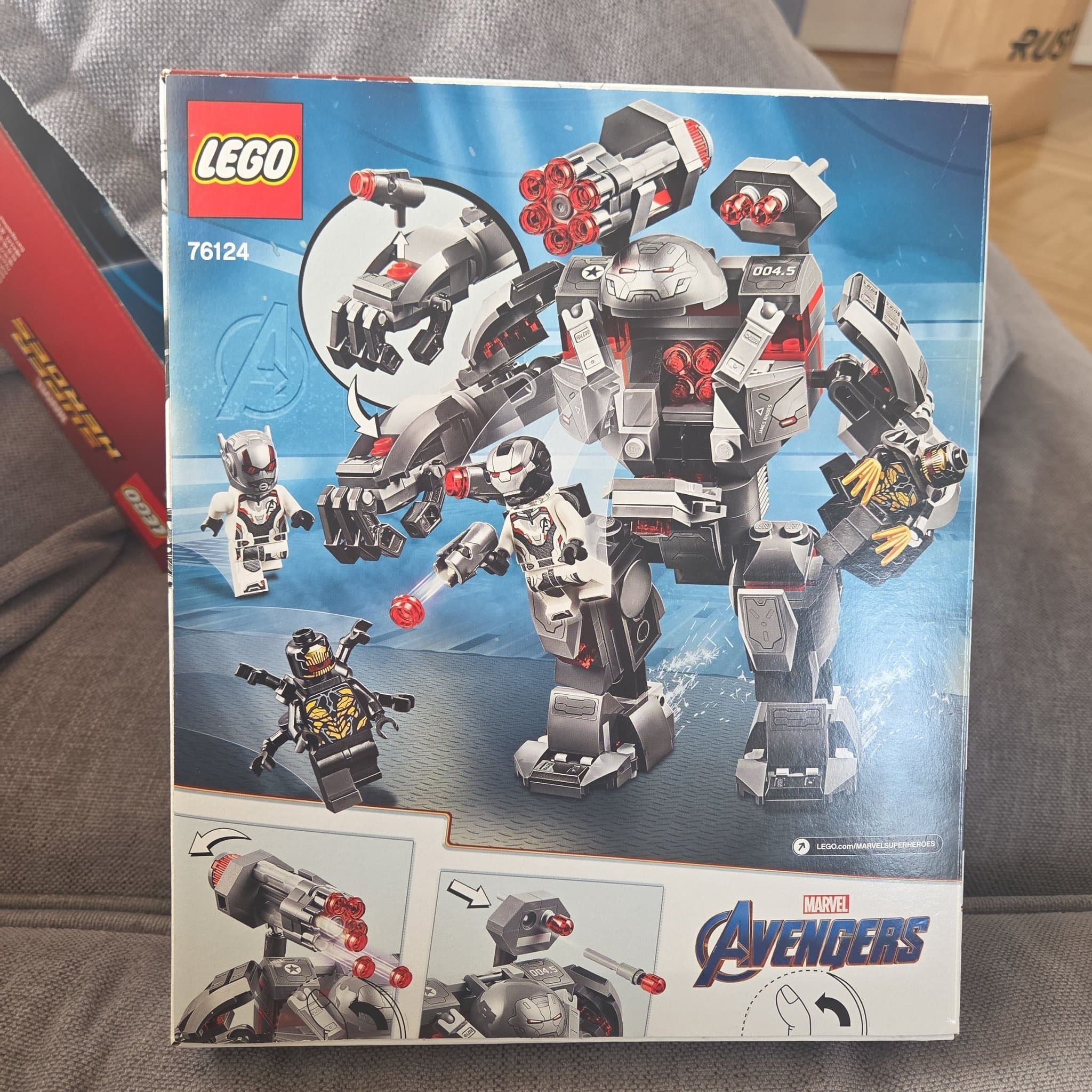 LEGO Marvel Avengers 76124 War Machine Buster