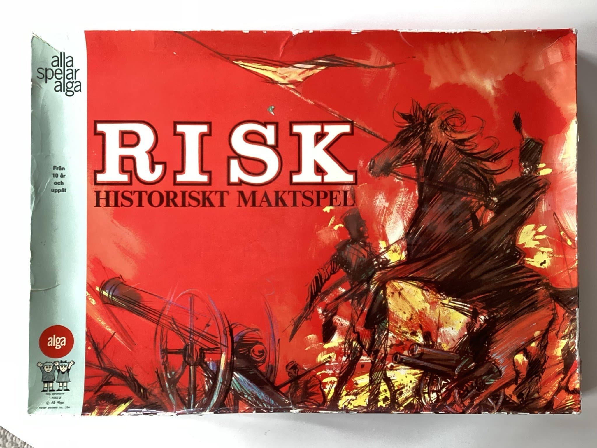Risk Historiskt Maktspel Brädspel från Alga