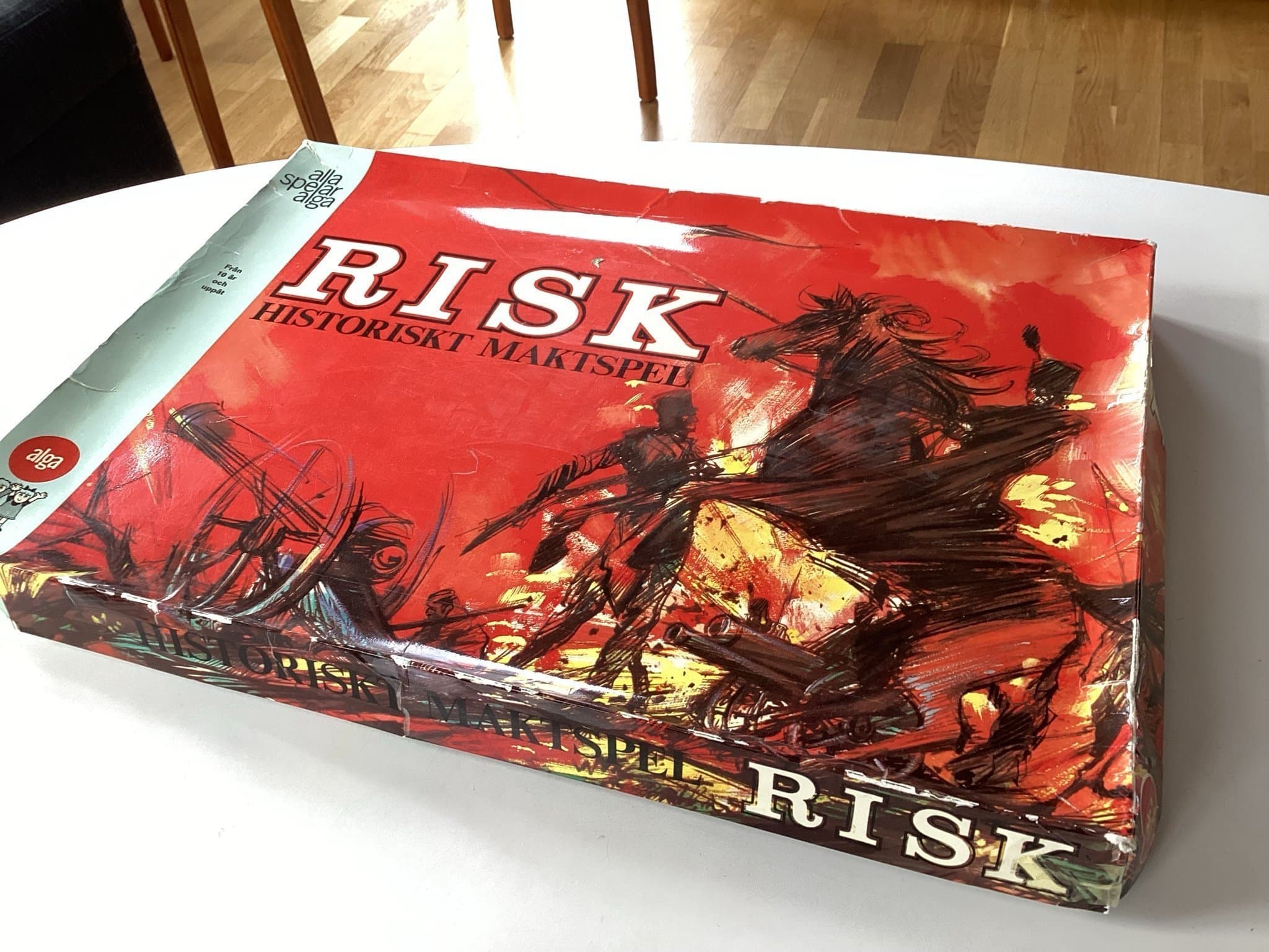 Risk Historiskt Maktspel Brädspel från Alga