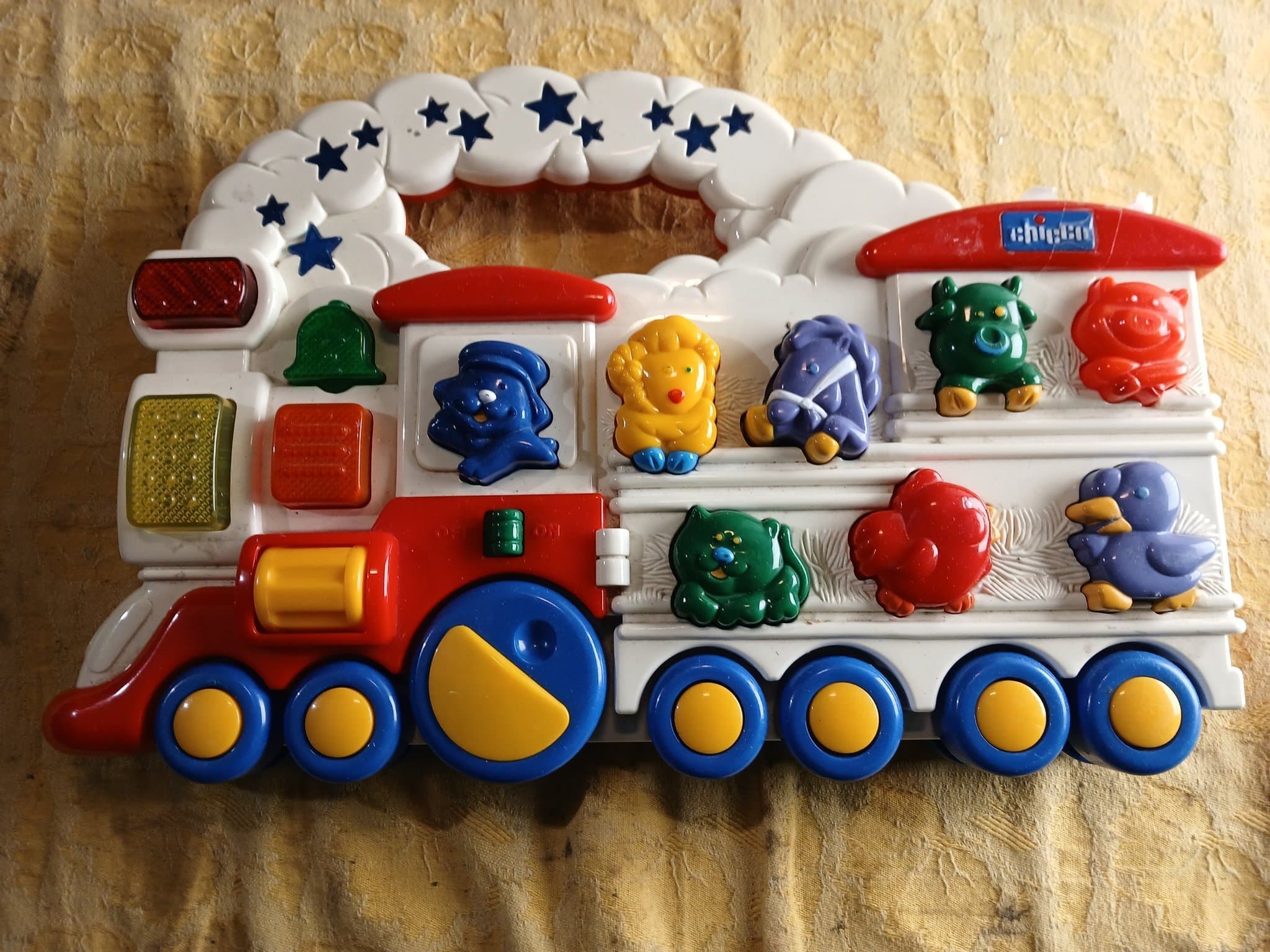 Chicco Vintage Elektronisk Aktivitetstog med Lyder og Dyr