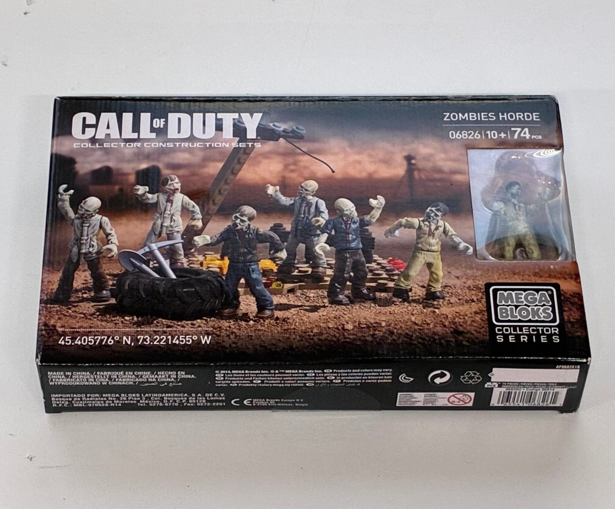 Mega Bloks Call of Duty Zombies Horde Collector Construction Set