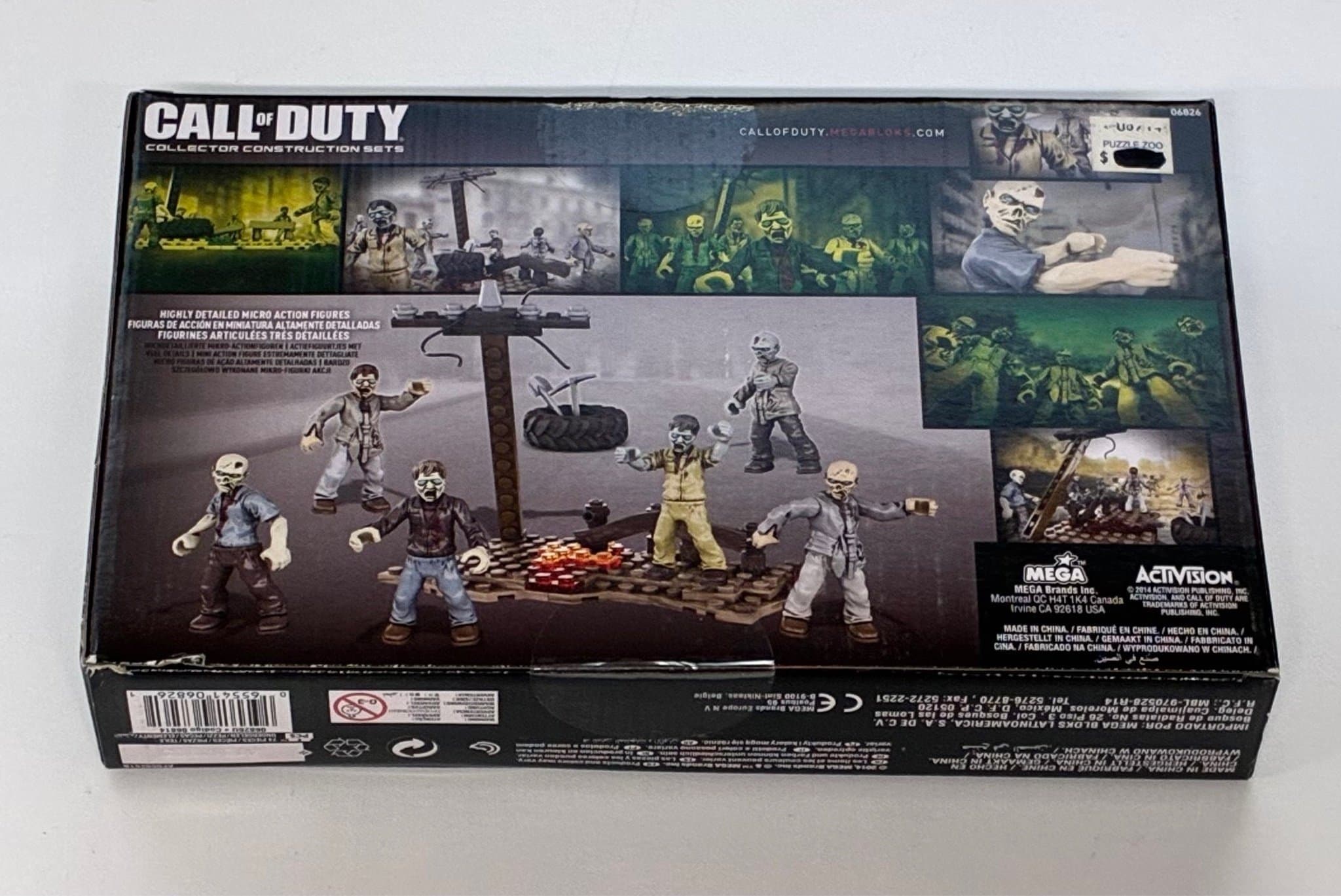 Mega Bloks Call of Duty Zombies Horde Collector Construction Set
