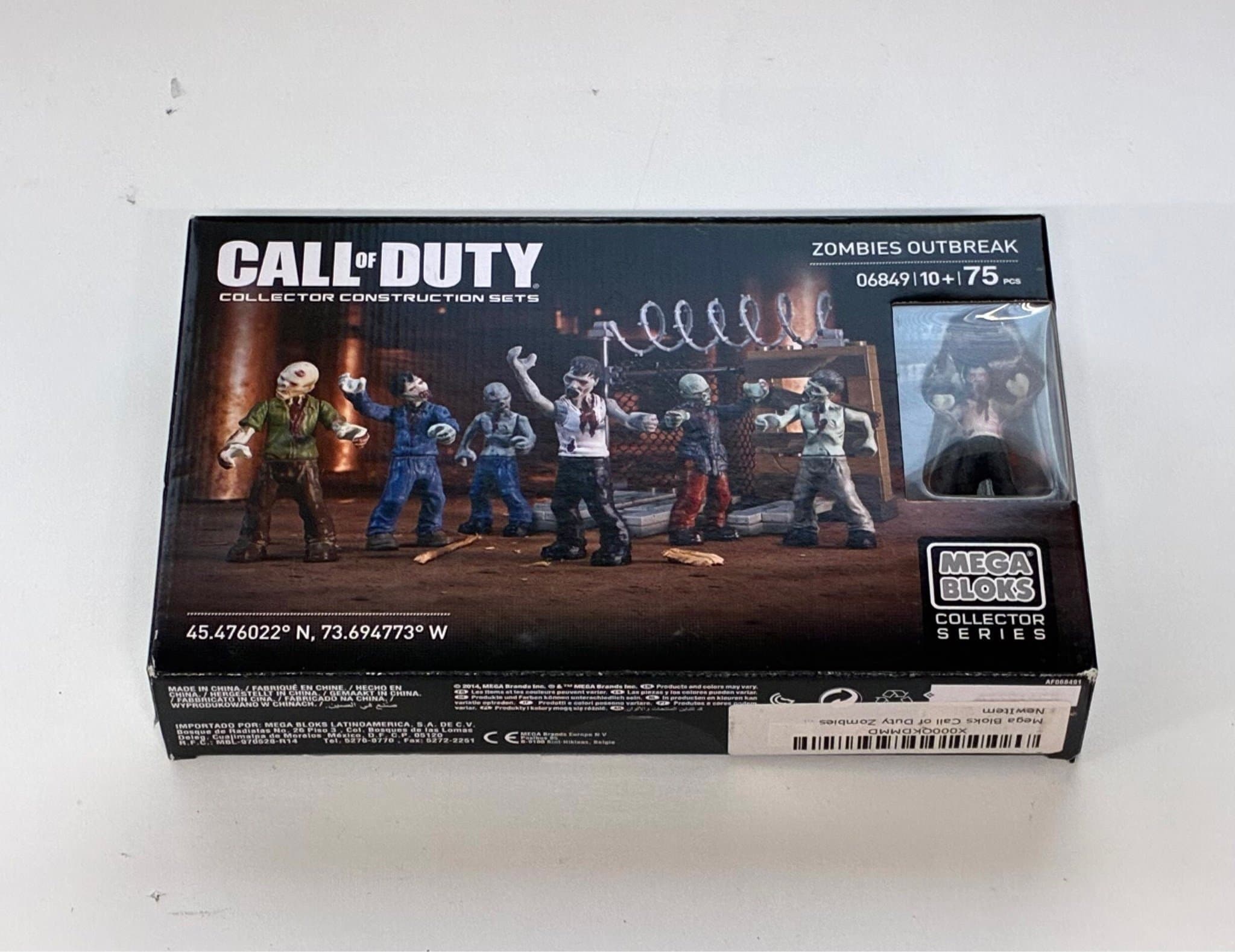 Mega Bloks Call of Duty Zombies Outbreak Collector Construction Set