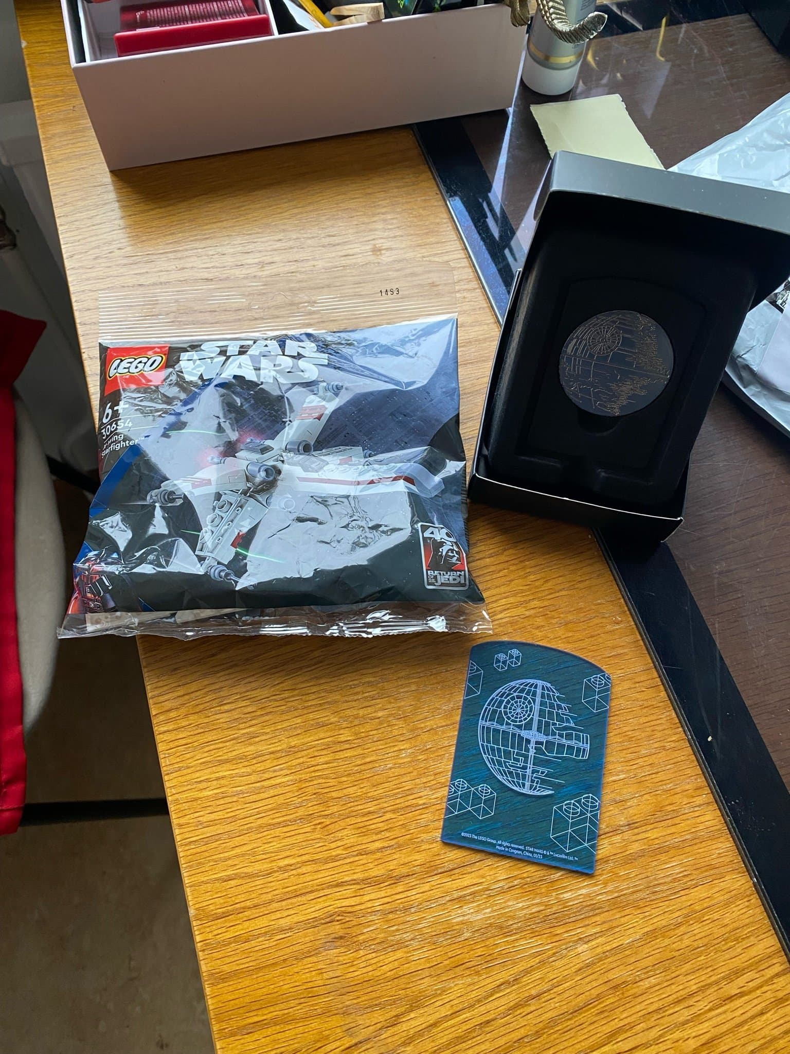 LEGO Star Wars 30654 X-Wing Starfighter och Death Star-mynt