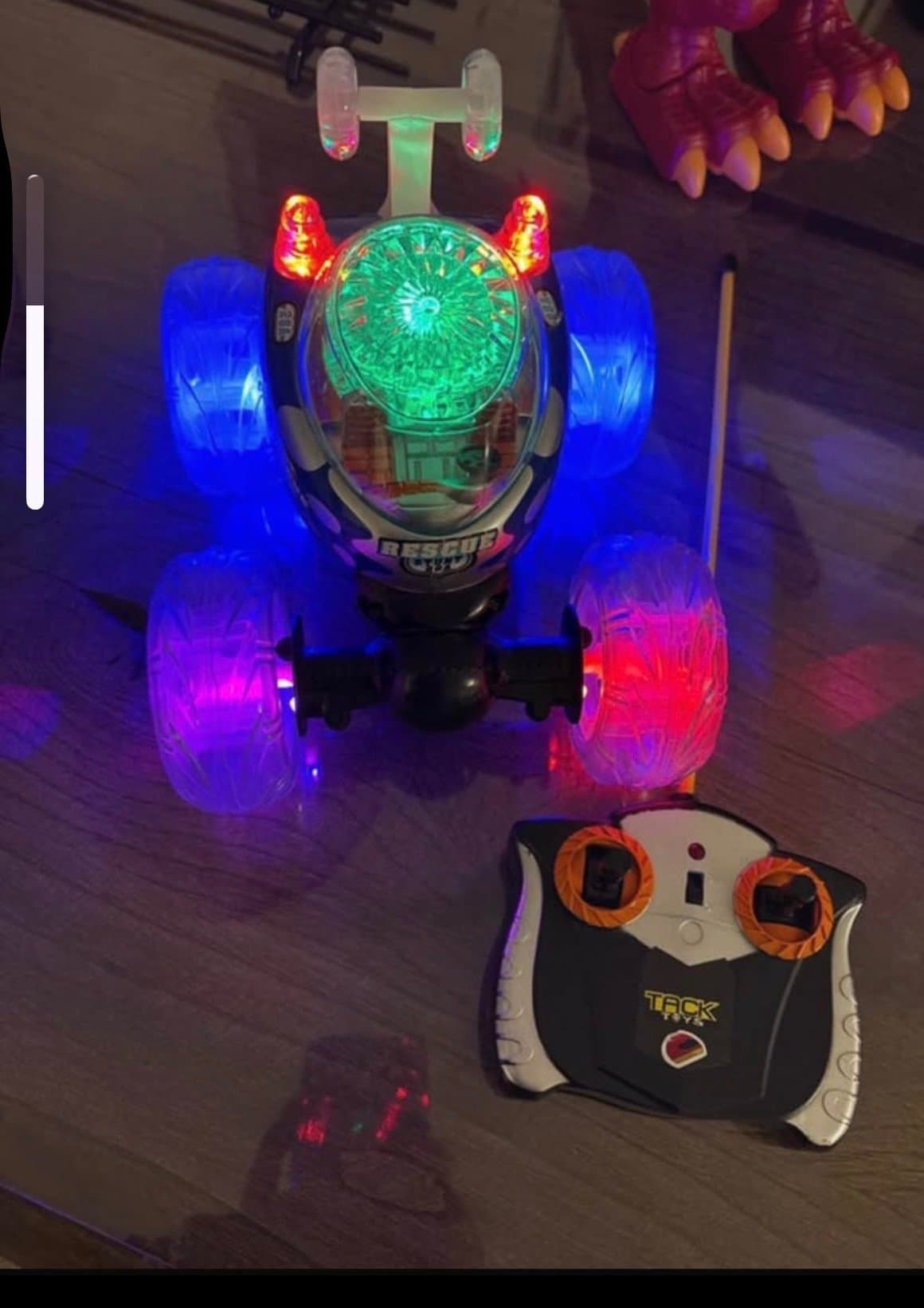 Fjärrstyrd bil med ljus