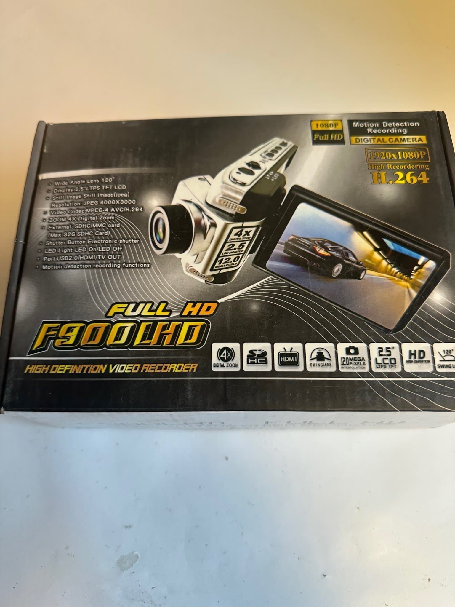 Digital videokamera Full HD 1080P