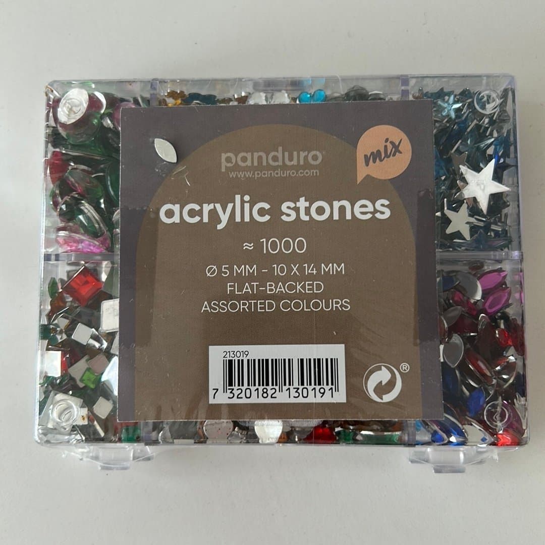 Oöppnat 2 st pysselmaterial Panduro