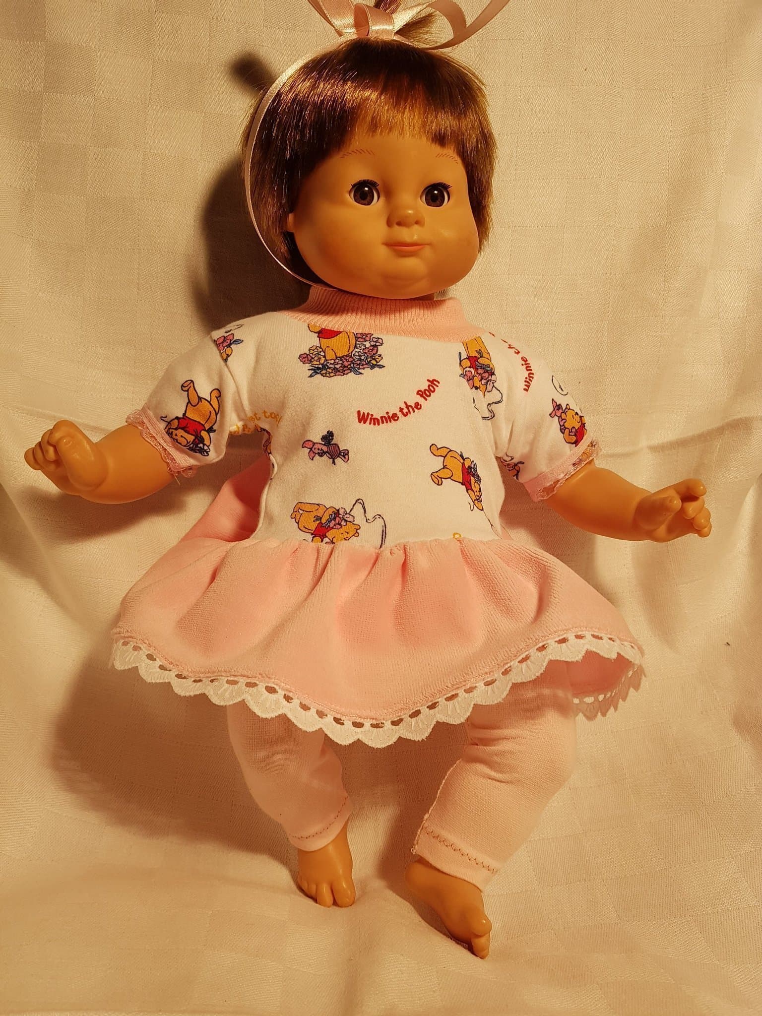 Superläcker dockklänning