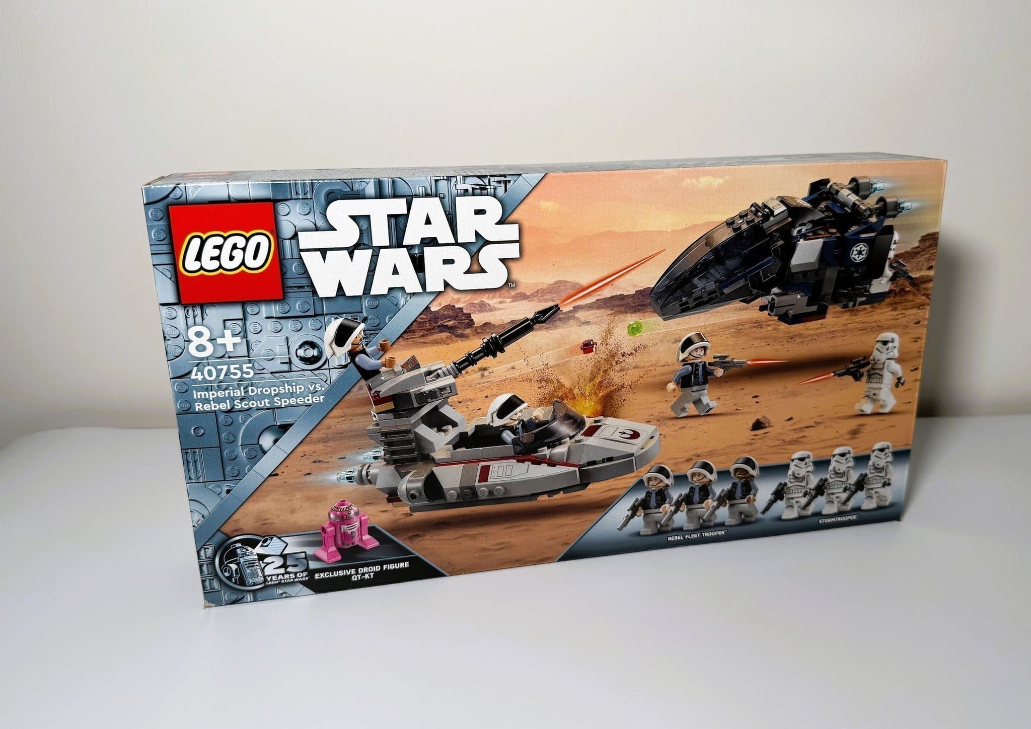 Helt Nytt Exklusivt Lego 40755 Imperial Dropship vs. Rebel Scout, NY & OÖPPNAD