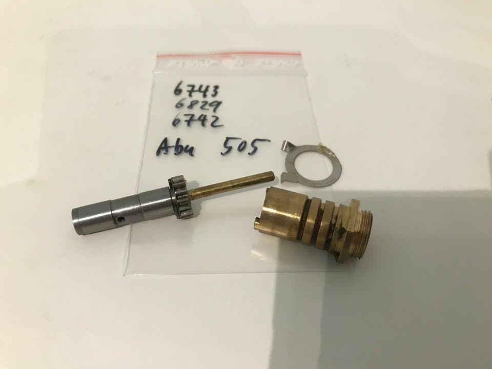 reservdel för Abu 505 här: 6829, 6743, 6742 innerdelar