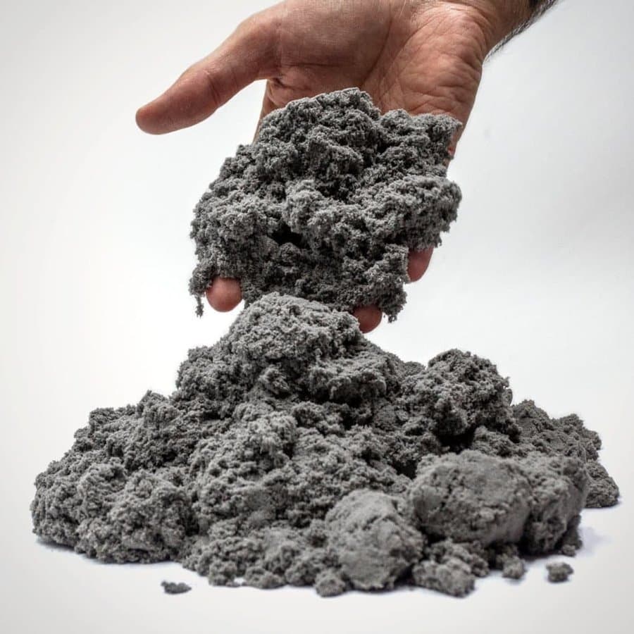 Magisk Sand Silver Professor Pengelly's Moulding Sand - Kinetisk Sand 1kg