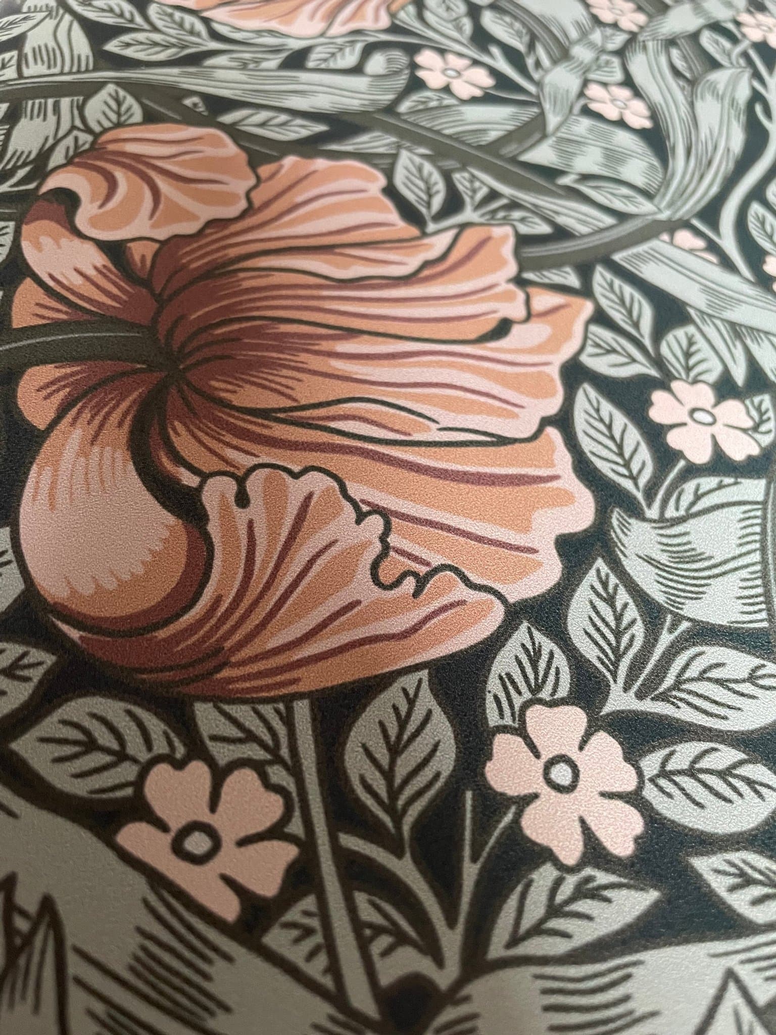 1 Decorplast tapet i vinyl William Morris pimpernel