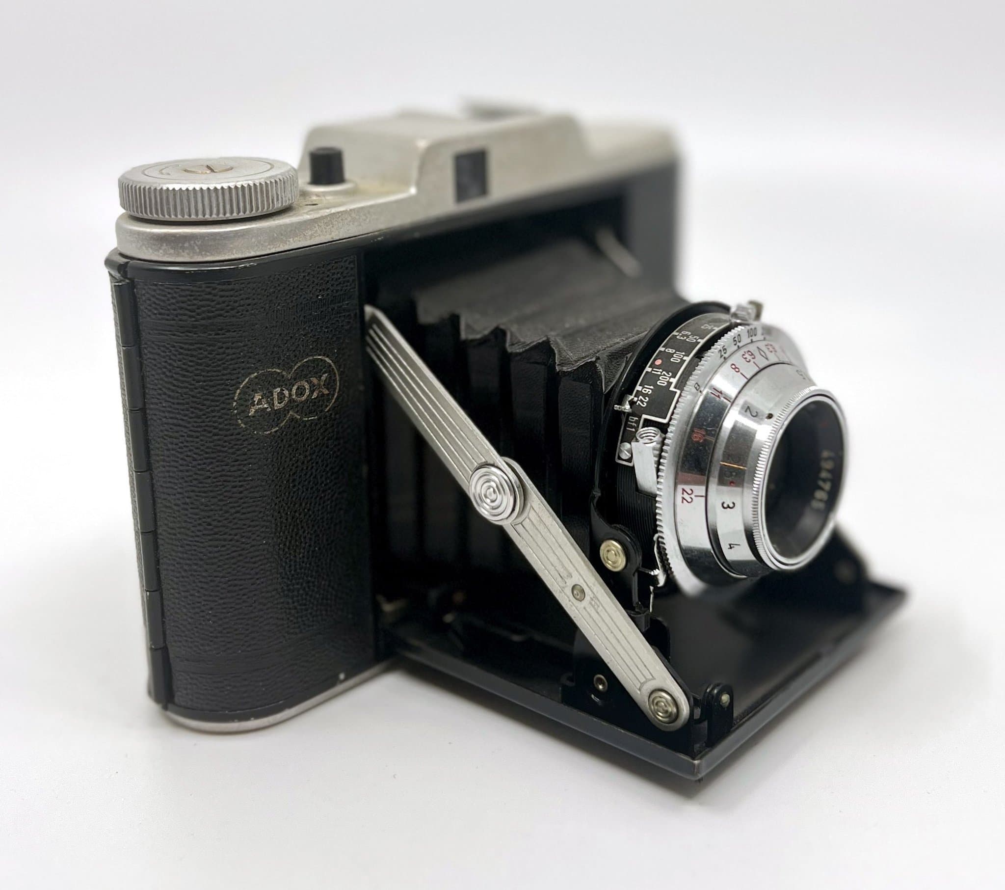 ADOX Golf - Vikbar bälgkamera, vintage 6x6