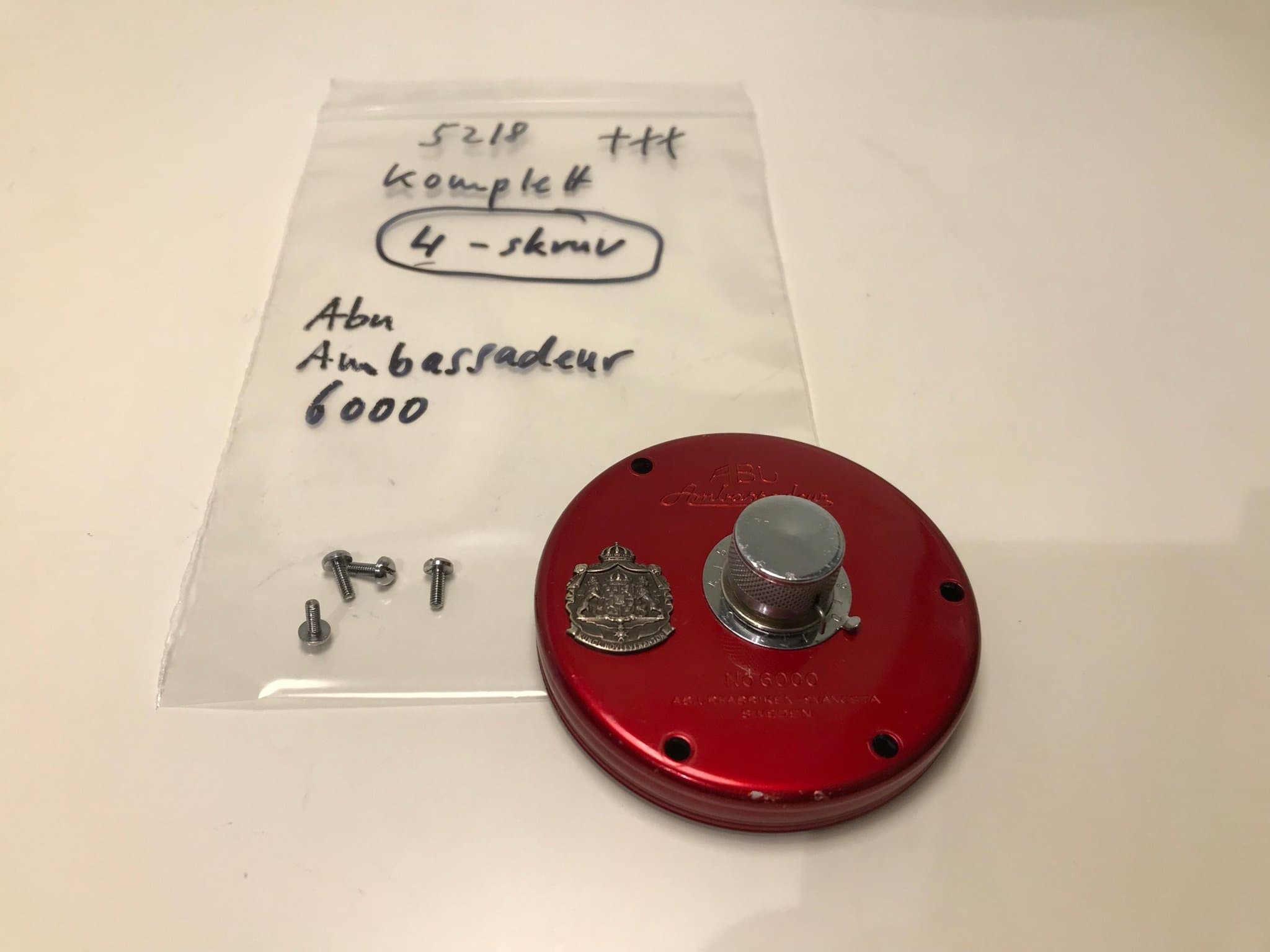 reservdel till Abu Ambassadeur 6000, här: 5218+++sidoplåt vänster komplett