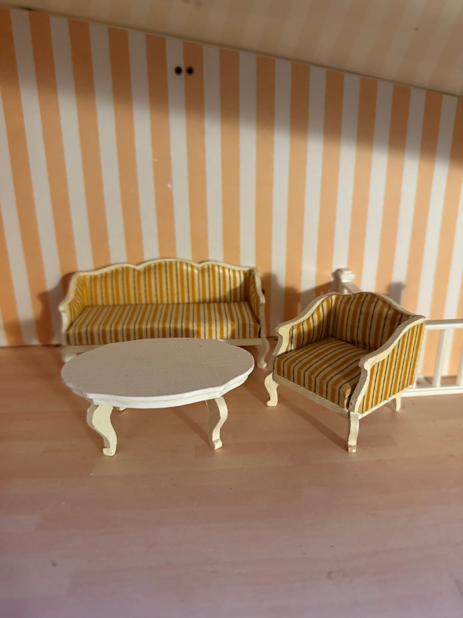 Retro Lundby salongsmöbler ” Royal”