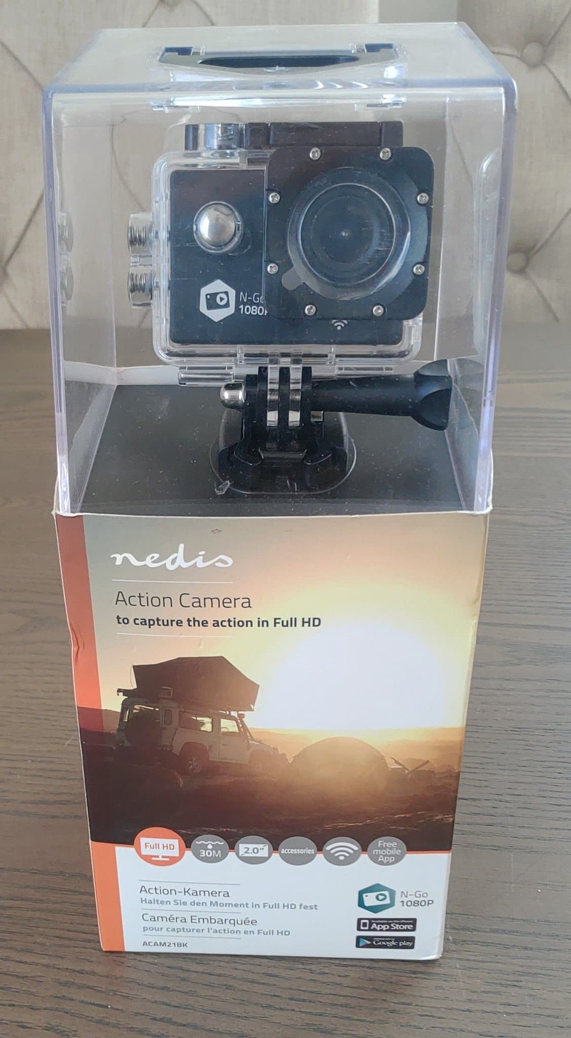 Nedis Actionkamera N-Go 1080P Full HD. KE-0050