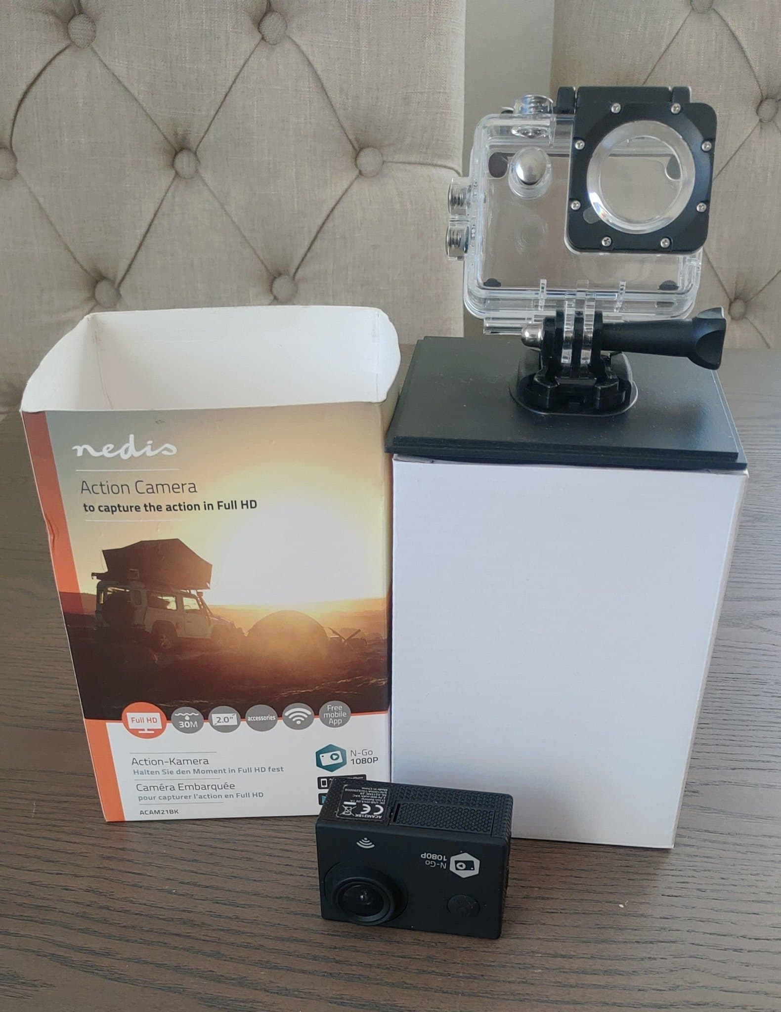 Nedis Actionkamera N-Go 1080P Full HD. KE-0050