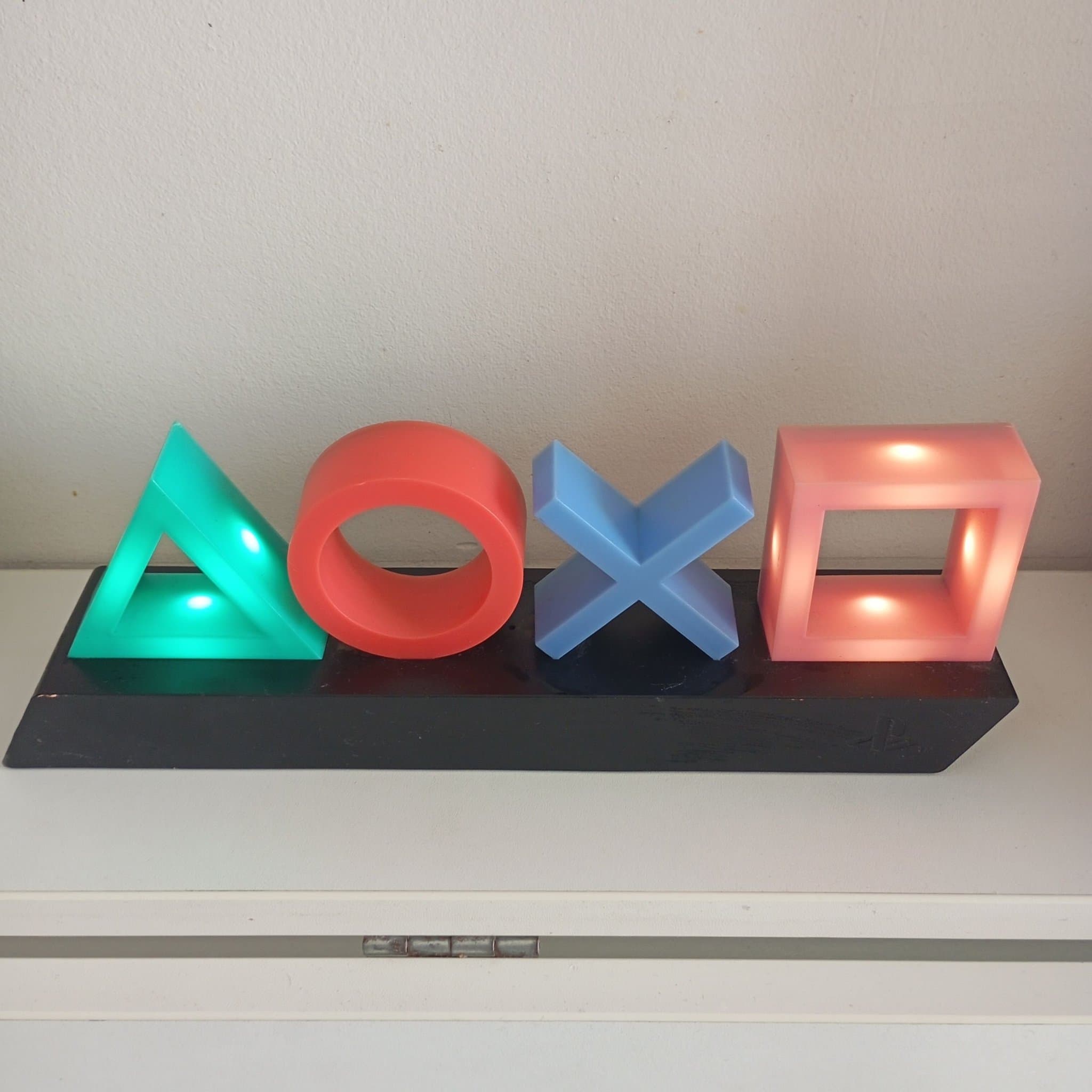 Paladone Playstation Icons Light lampe , 3 lystilstande