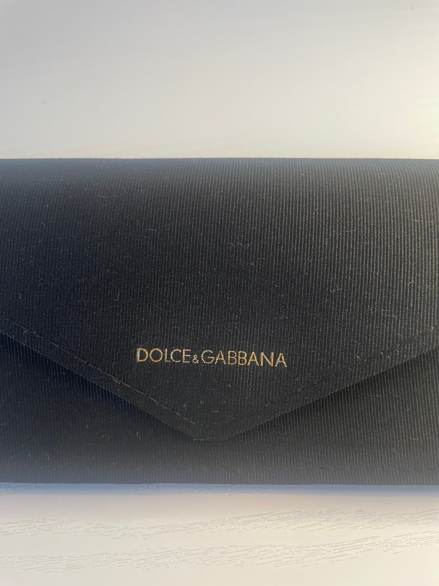 Dolce & Gabbana glasögonfodral med putsduk