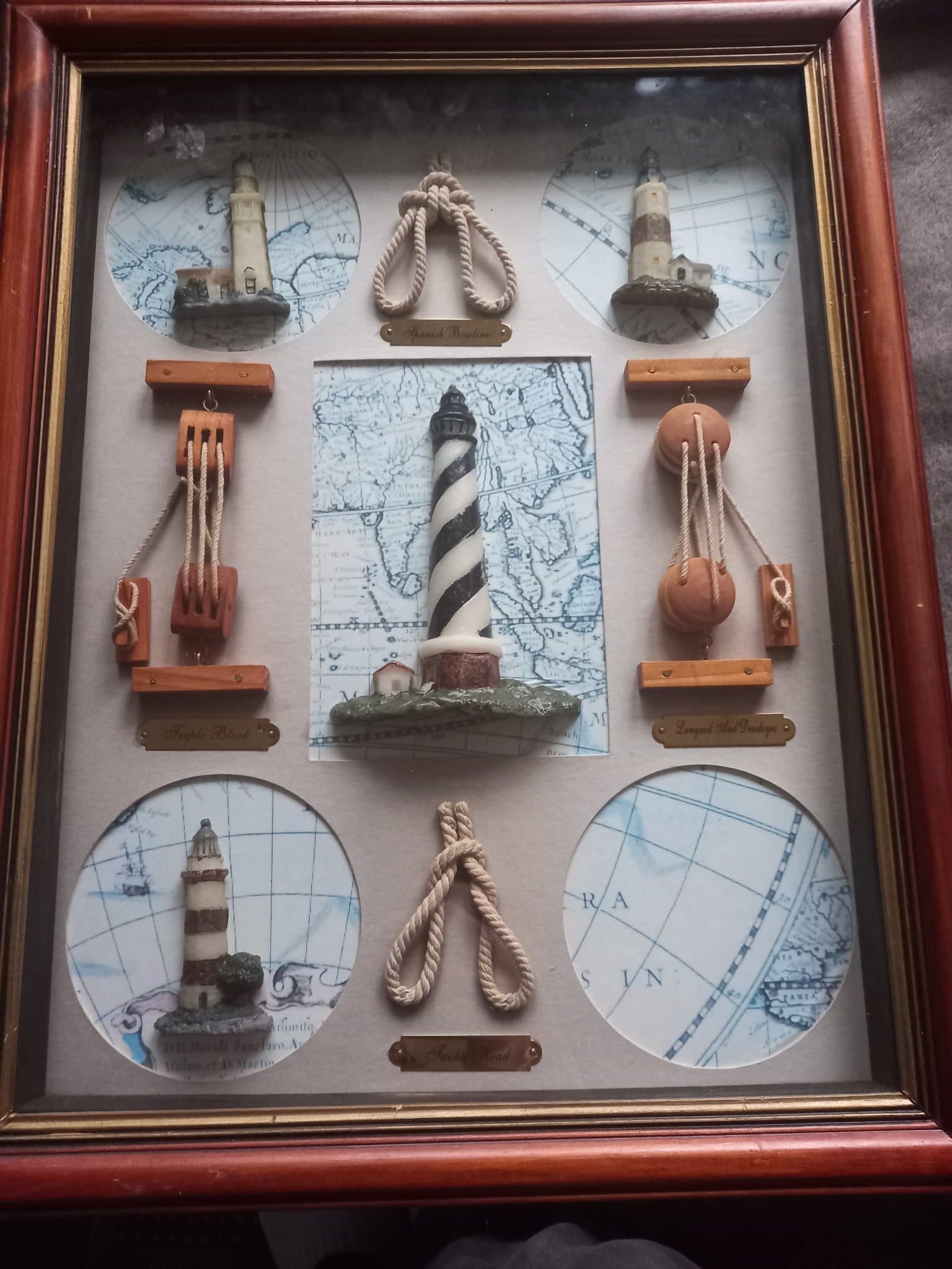 Tavla marin, maritim storlek 36x46