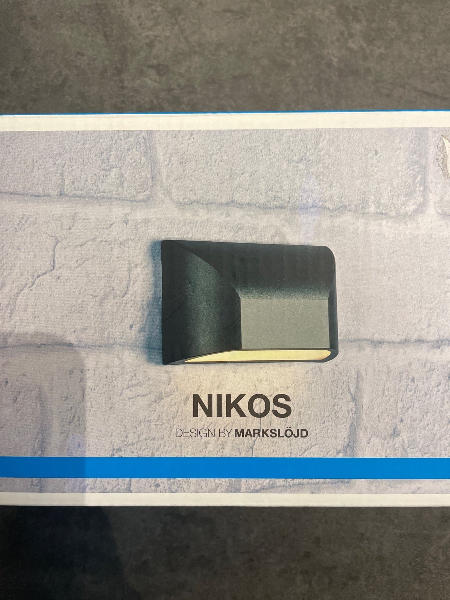 Nikos Vägglampa Design by Markslöjd