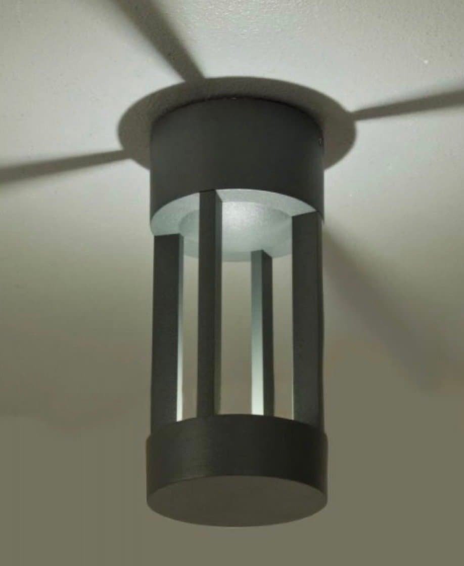 Aneta Vägg- / Taklampa, Svart, IP54