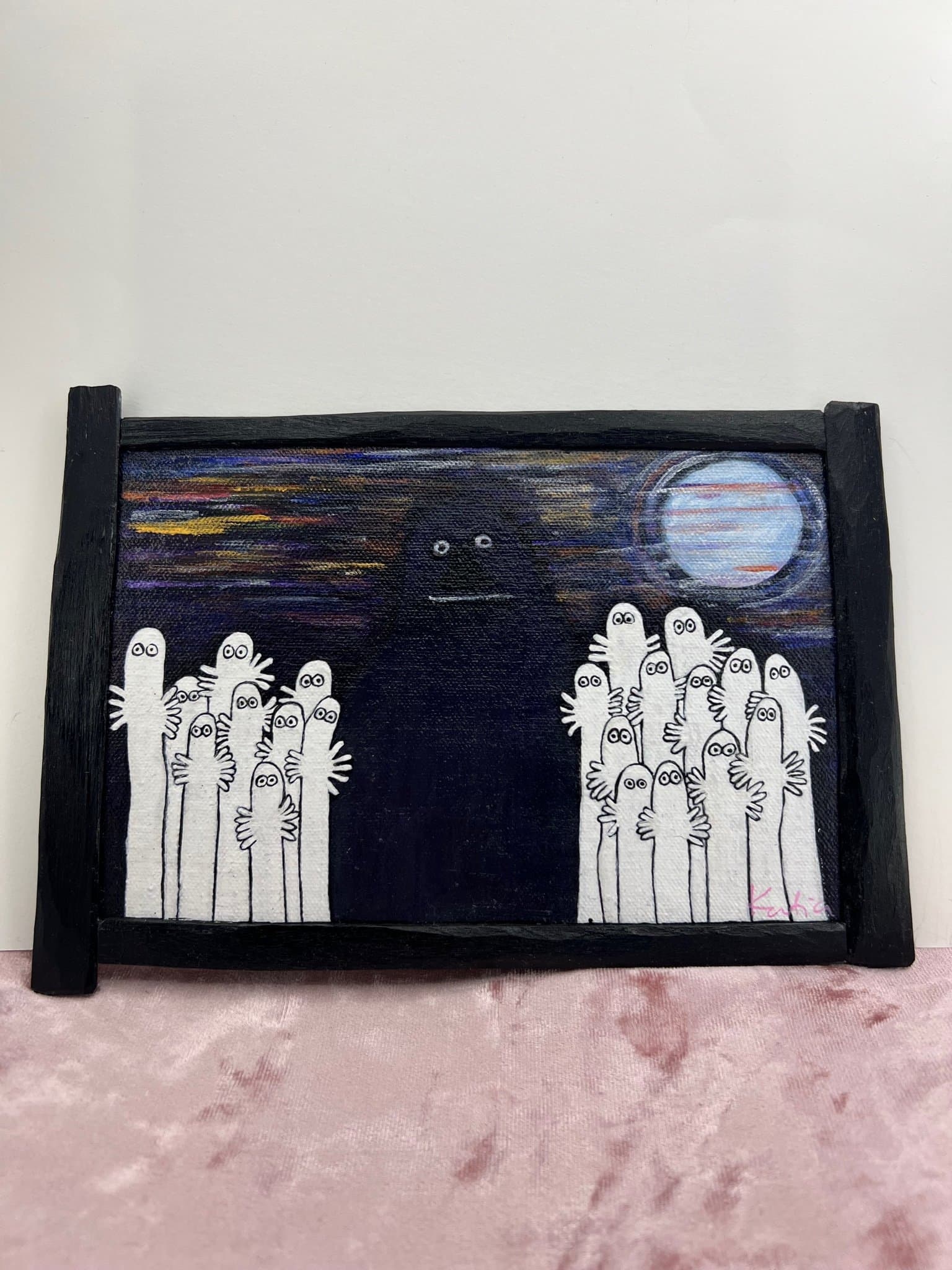 Tavla-”Morran och hattifnattarna”