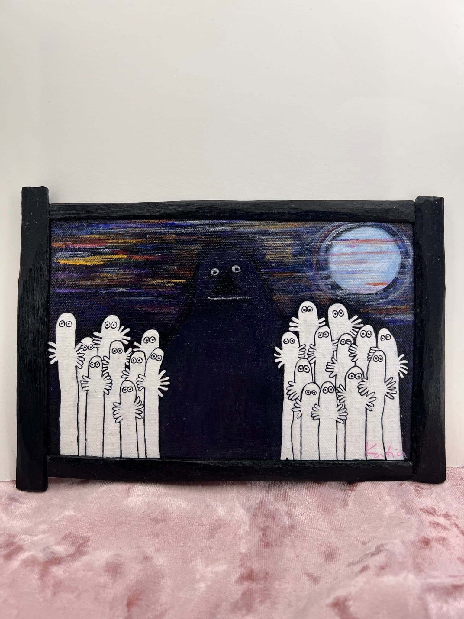 Tavla-”Morran och hattifnattarna”