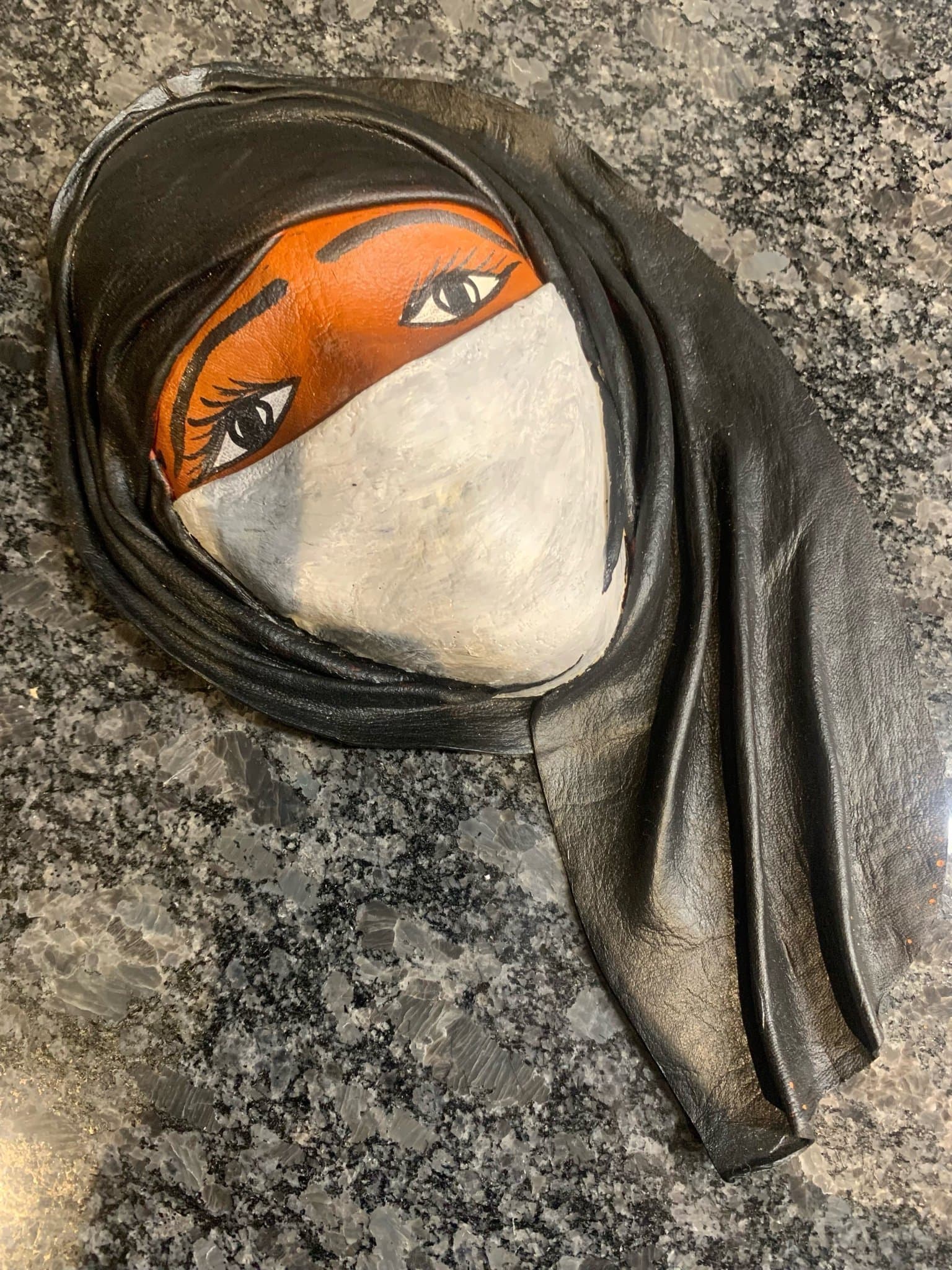 Retro Väggdekoration i läder