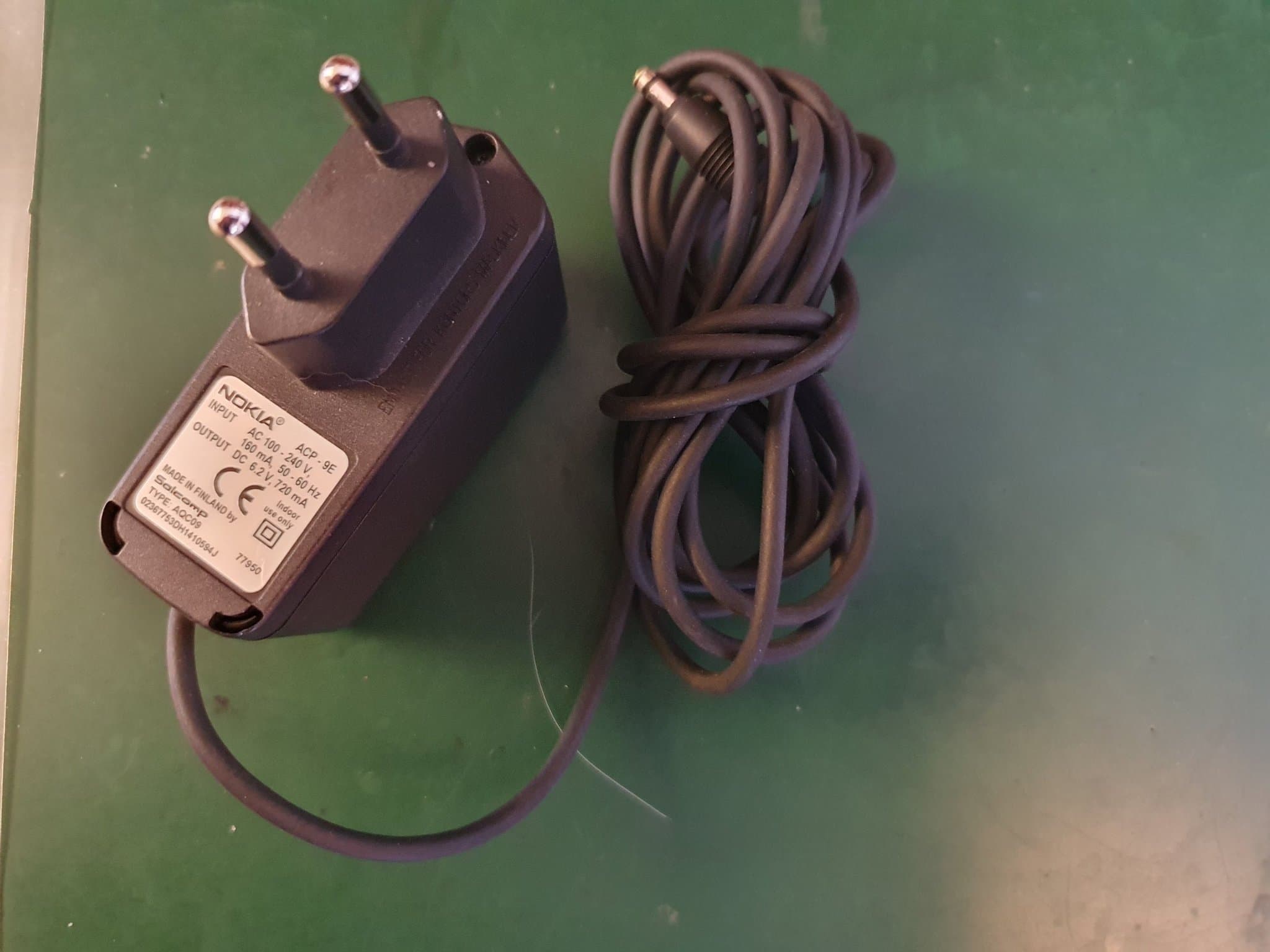 Nokia ACP-9E Laddare med 3,5 mm kontakt