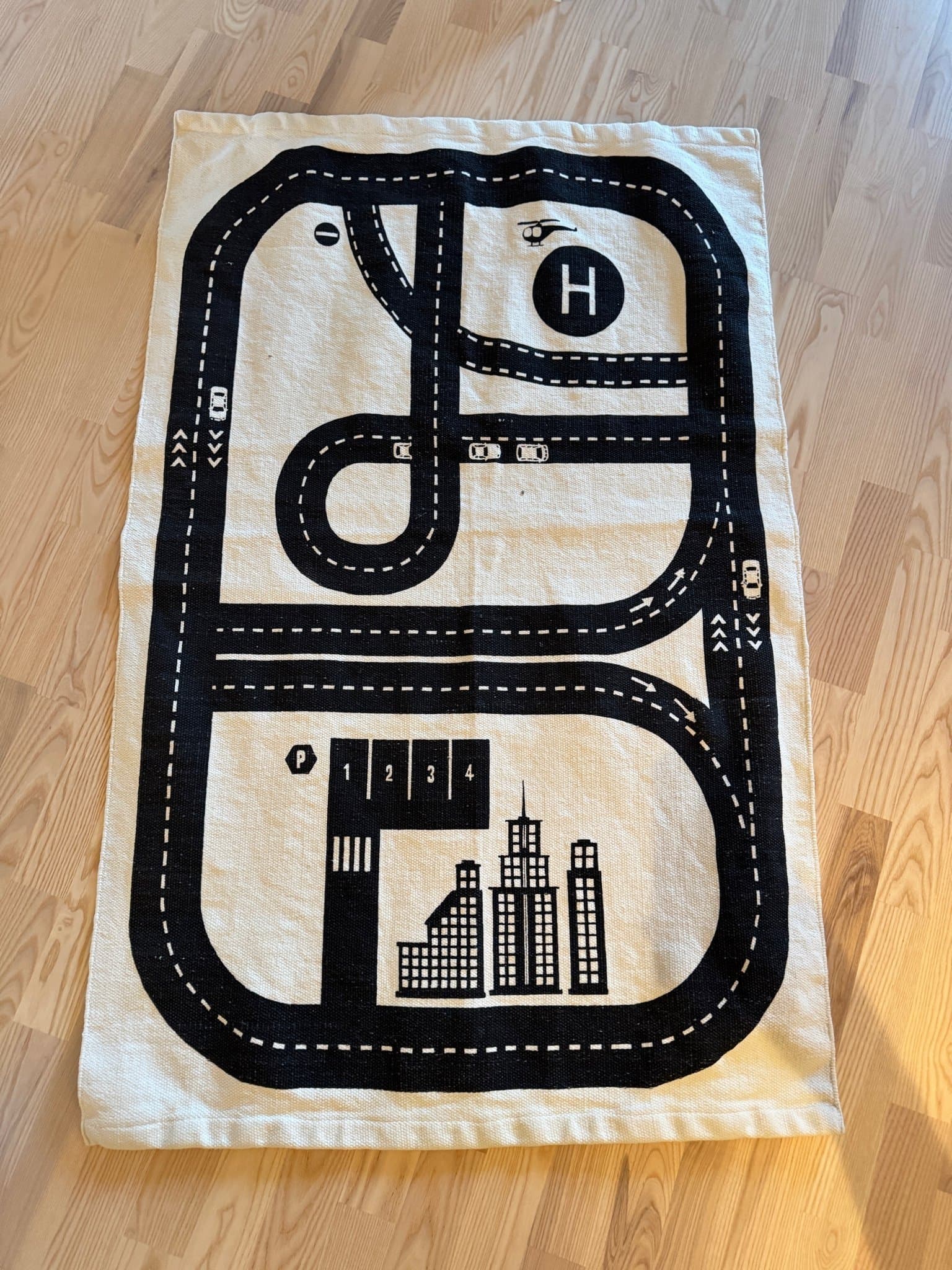 Bilmatta barn 90x130 cm