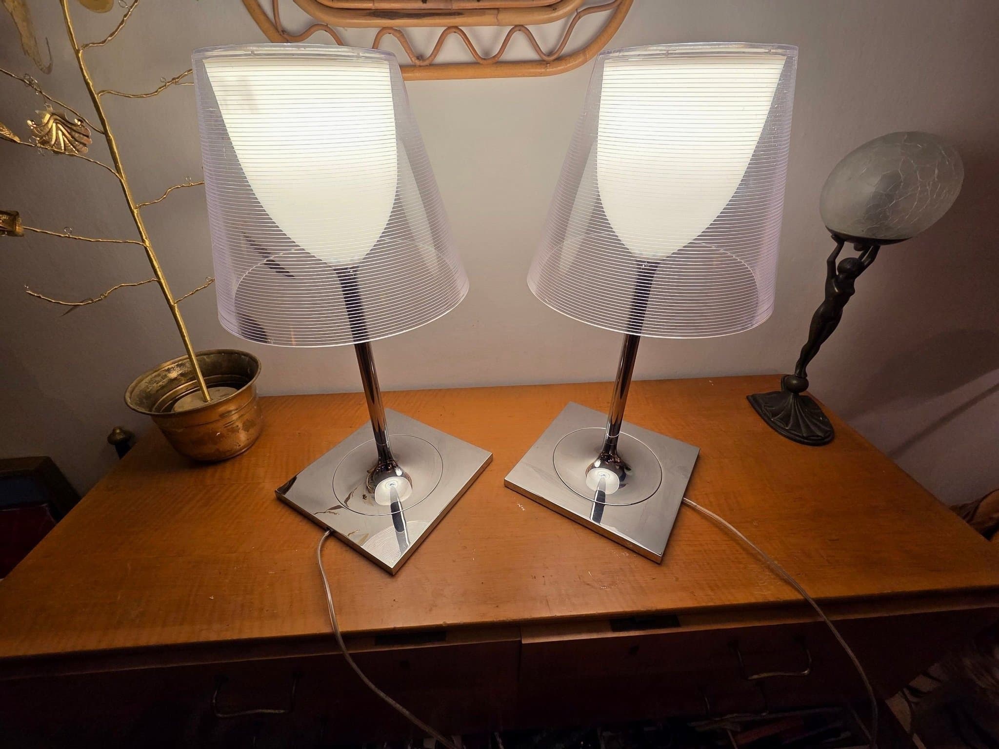 Par Flos K Tribe T1 Bordslampa av Philippe Starck