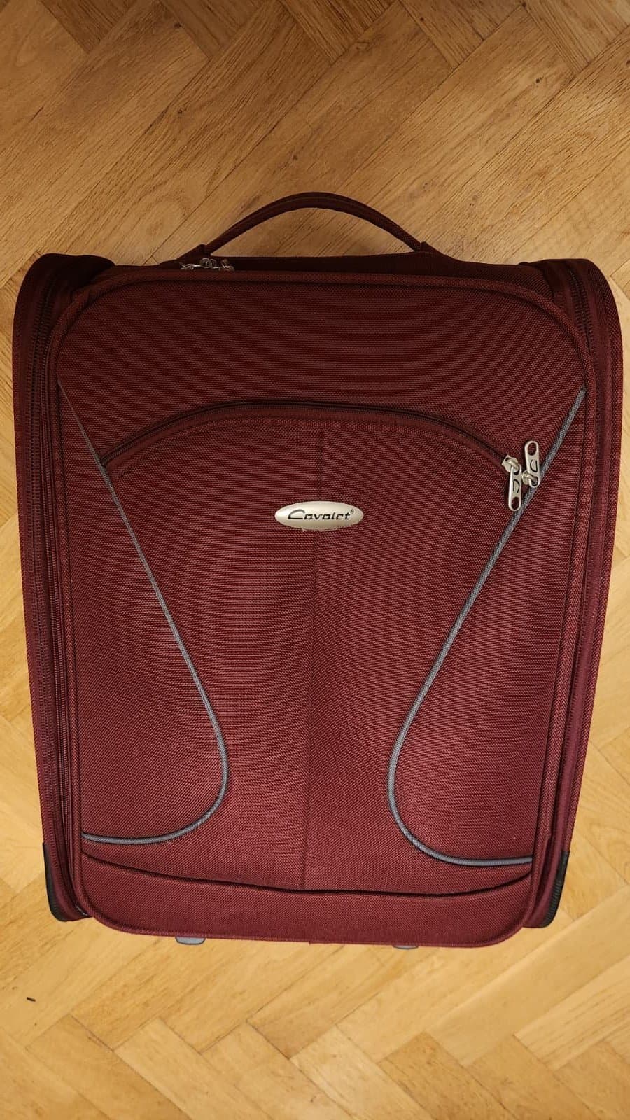 Cavalet Kabinväska – Bordaux – Ca 50 × 33 × 20 cm