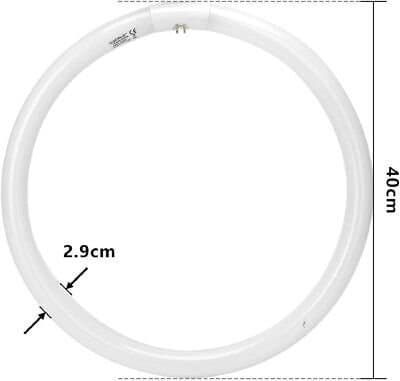 NYA! 2st Philips Master TL-E 40W/830 runt lysrör Ø40cm Cirkellysrör G10q T9
