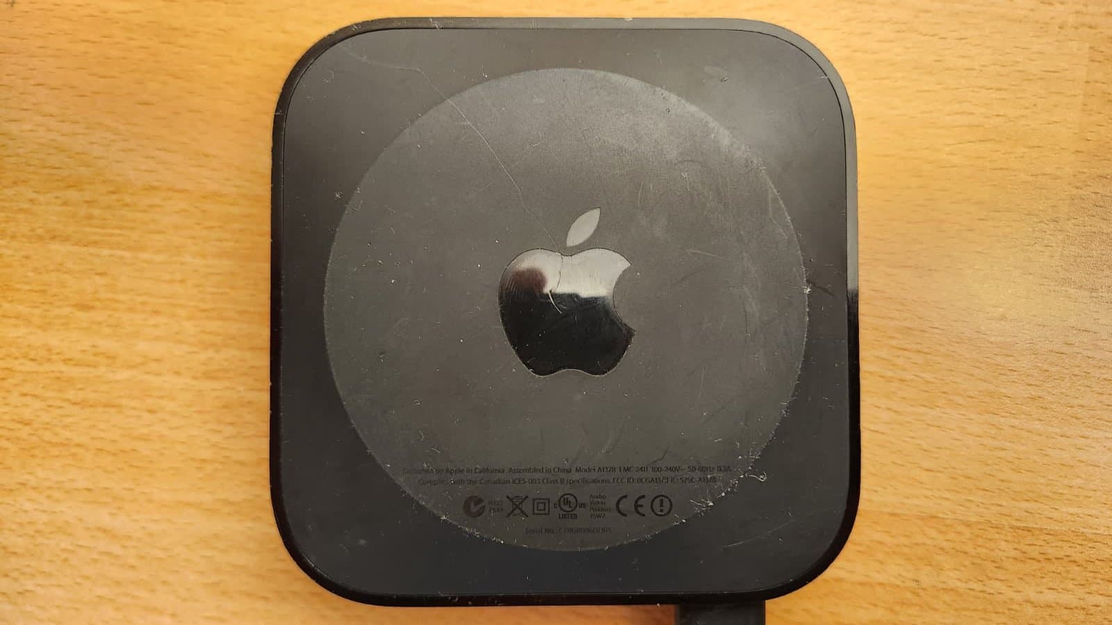 Apple TV (2:a generationen) A1378 – svart, 720p HD