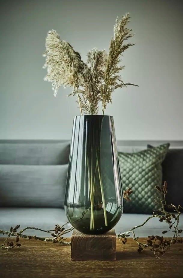 Vaser på träfot Eddie vas/ ljusstake