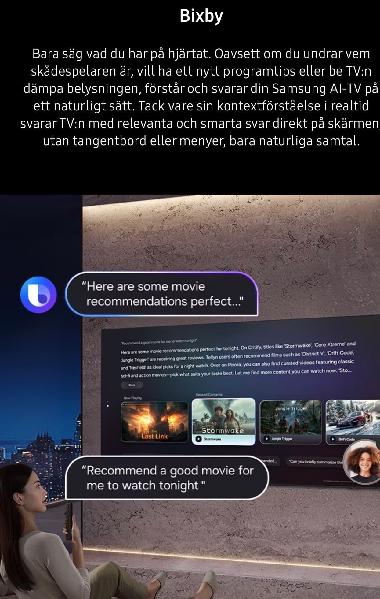 Samsung TV 75” Tum