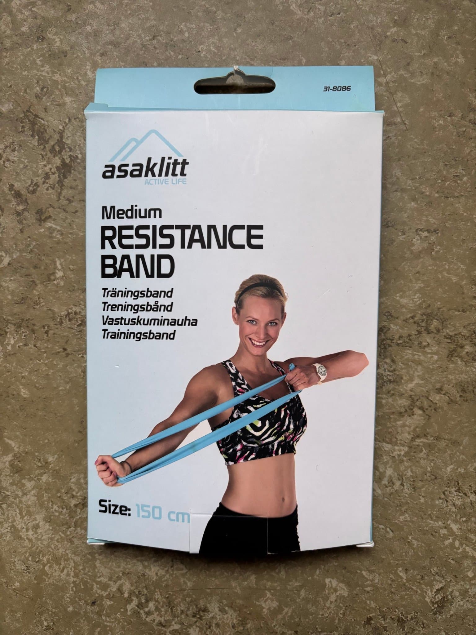 Asaklitt Resistance Band - Medium. Träningsband