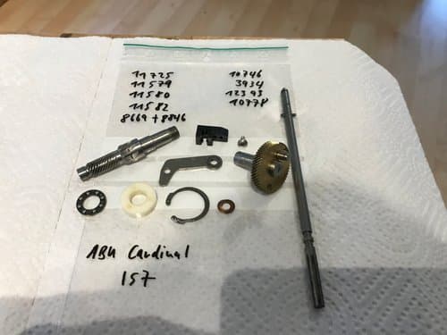 reservdel Abu Cardinal 157, här: 11725,579,580,582+++innerdelar