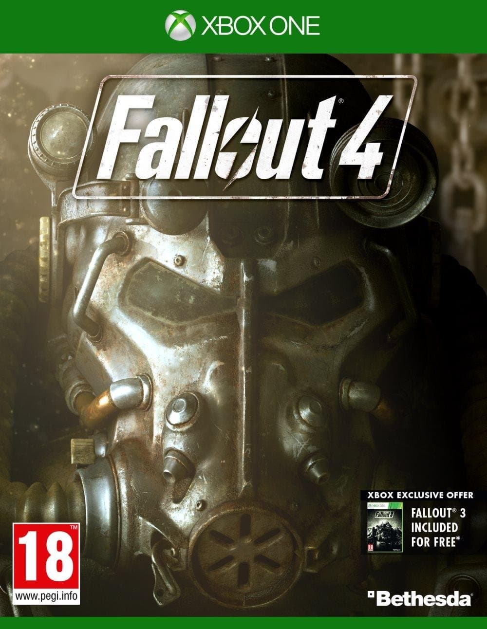 FALLOUT 4 .NYTT OCH INPLASTAD XBOX ONE
