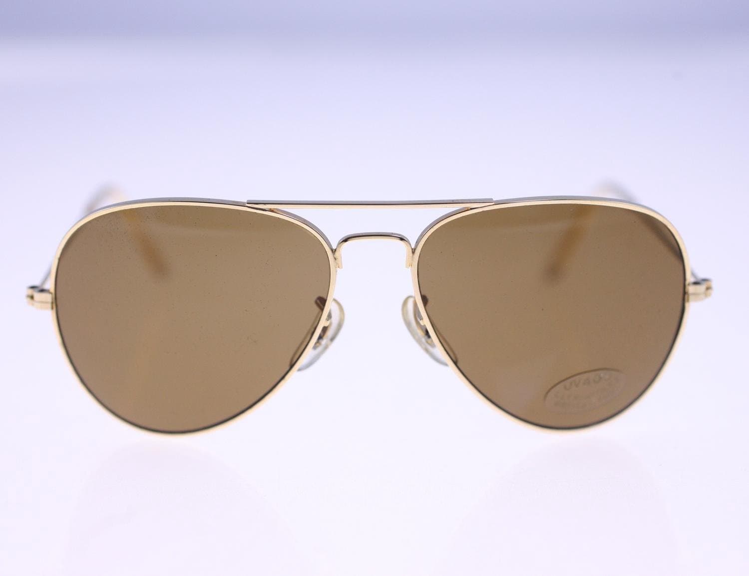 Captain 3577B vintage pilot-style unisex sunglasses-circa 1980s (Weight: 22g)