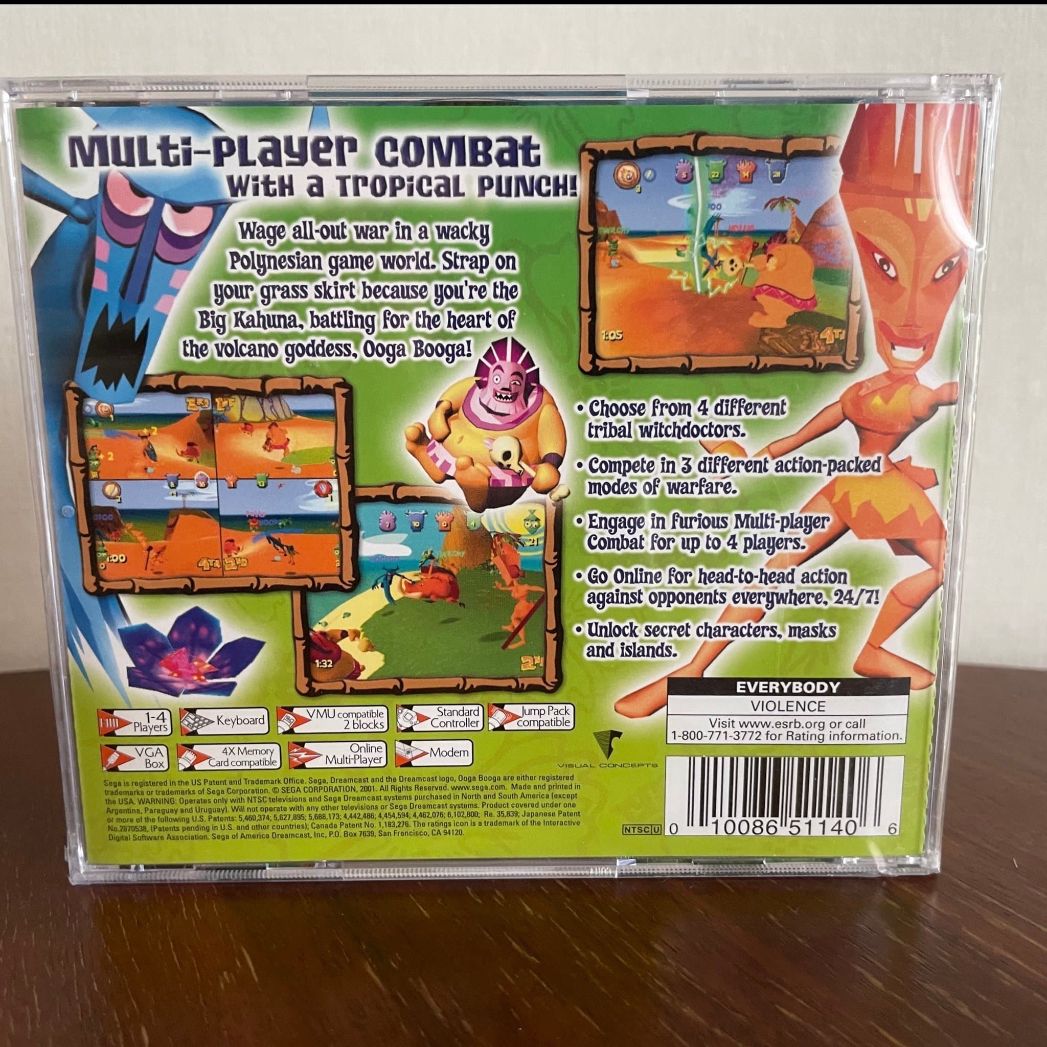 Ooga Booga - Dreamcast - HELT NY OBRUTEN FÖRPACKNING