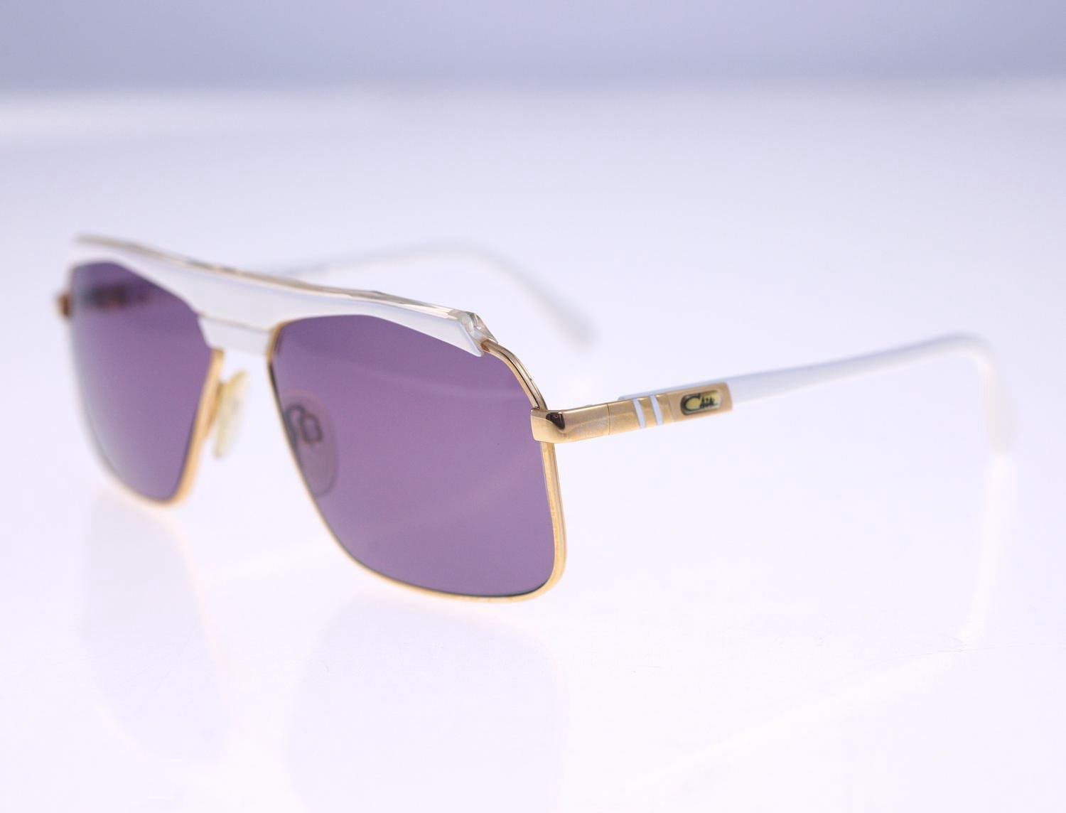 Cazal Mod.730 Col.180 unisex vintage pilot-style sunglasses-circa 1980s-38g