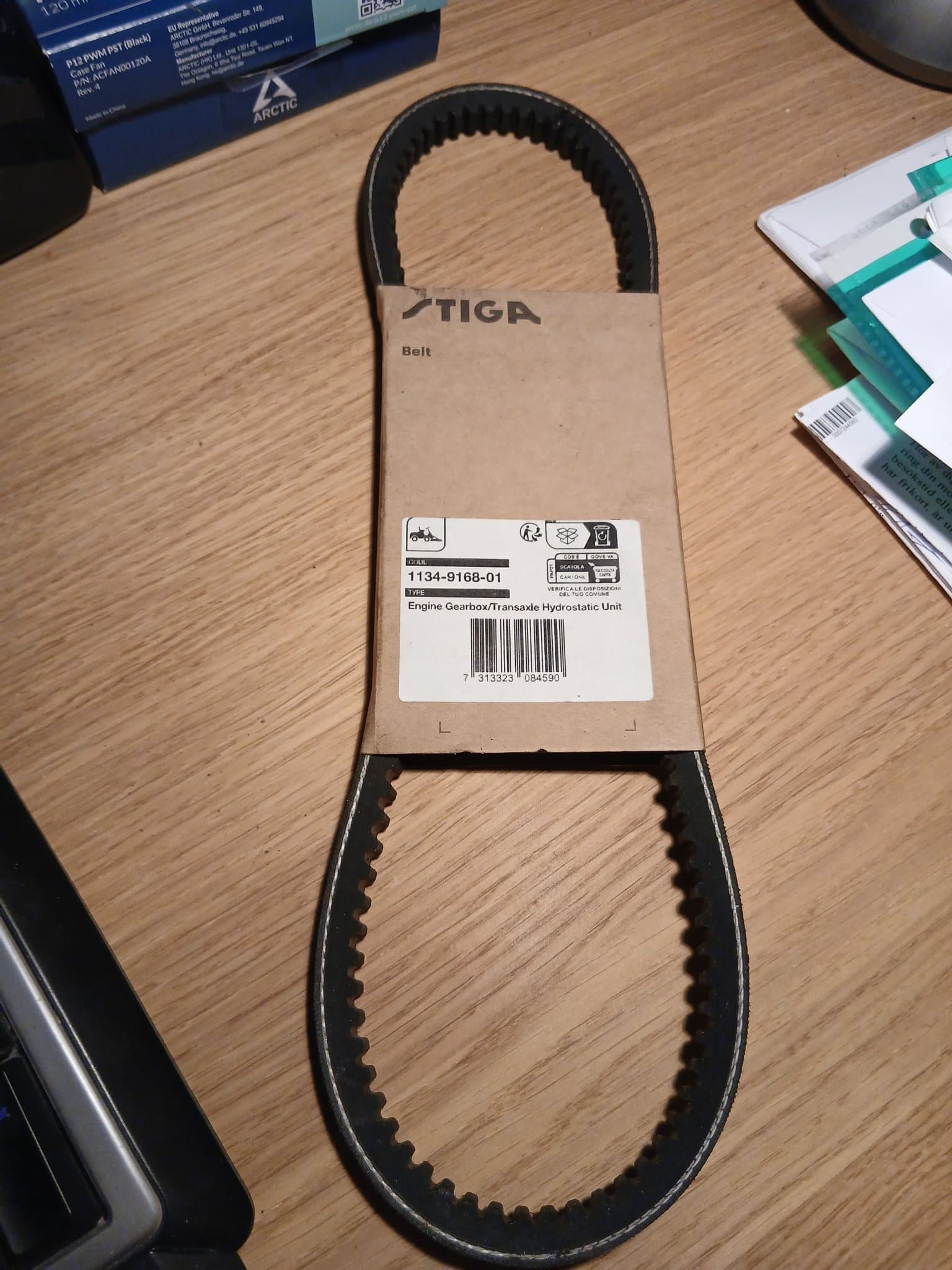 STIGA Drivrem 1134-9168-01 för motor/växellåda