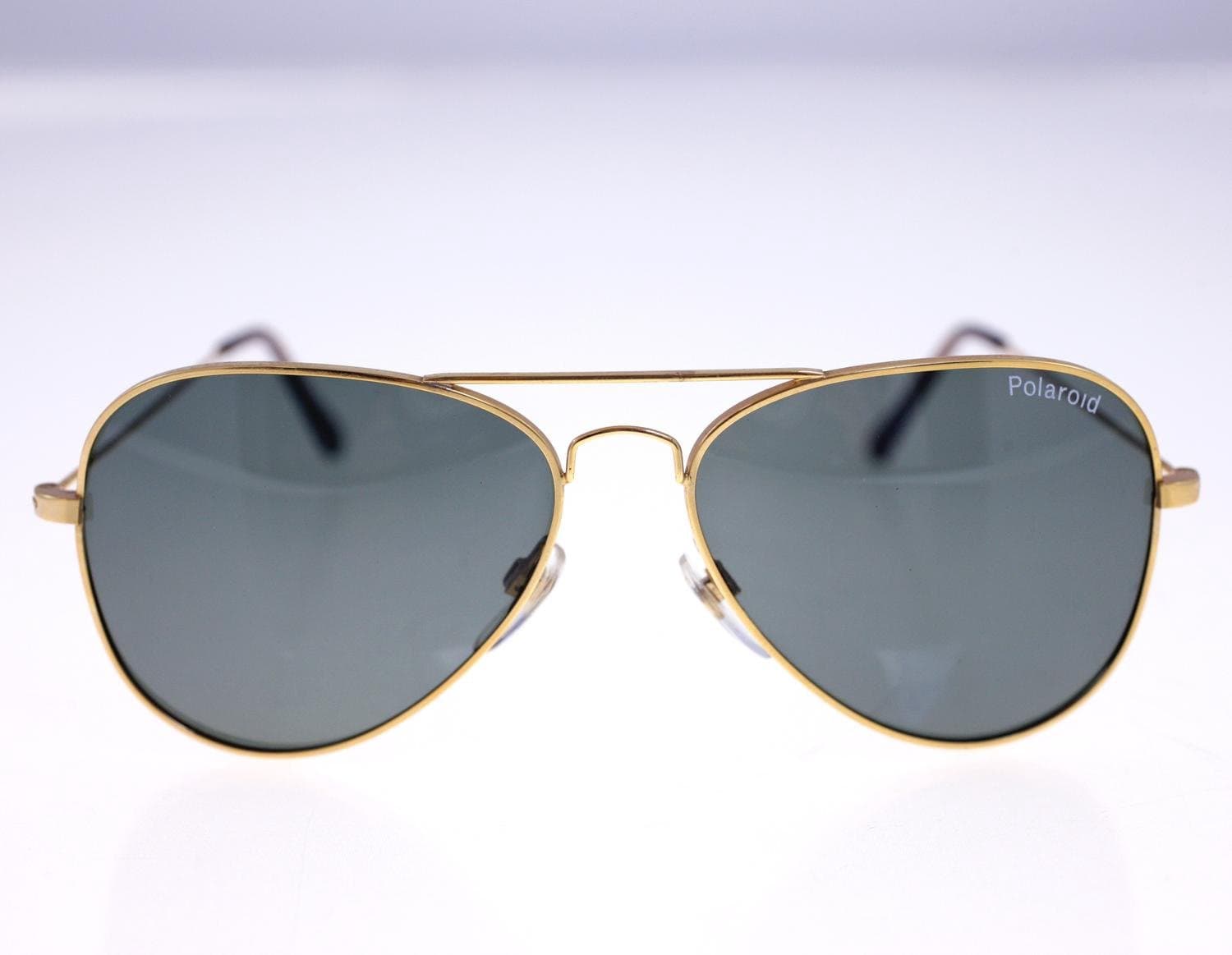 Polaroid 4213H lightweight unisex polarising pilot-style vintage sunglasses-14g