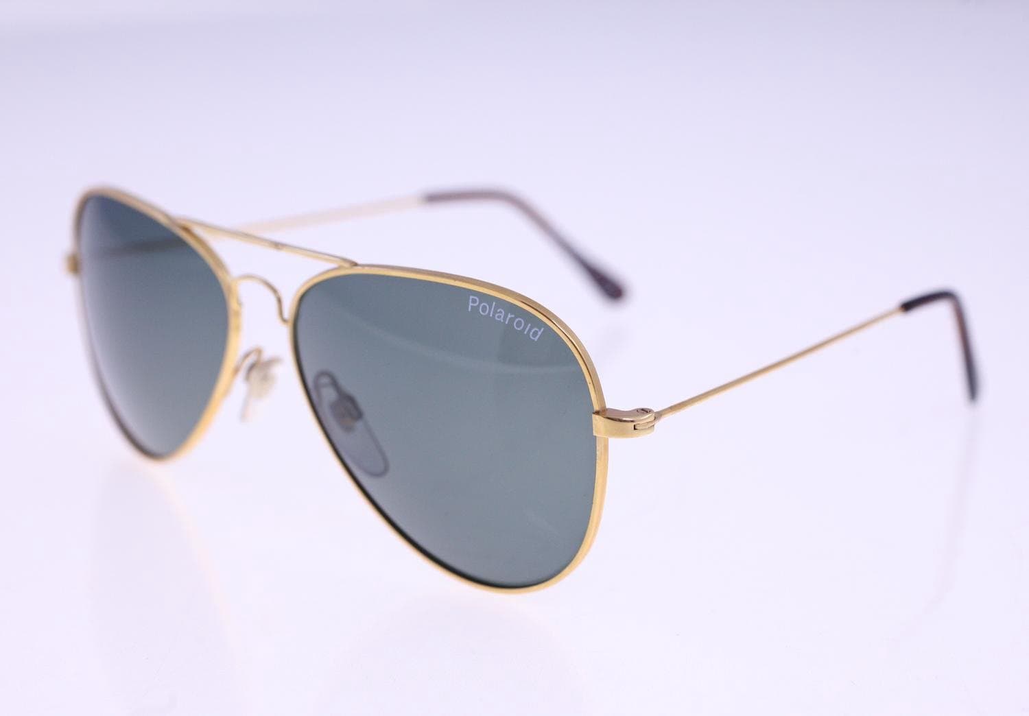 Polaroid 4213H lightweight unisex polarising pilot-style vintage sunglasses-14g