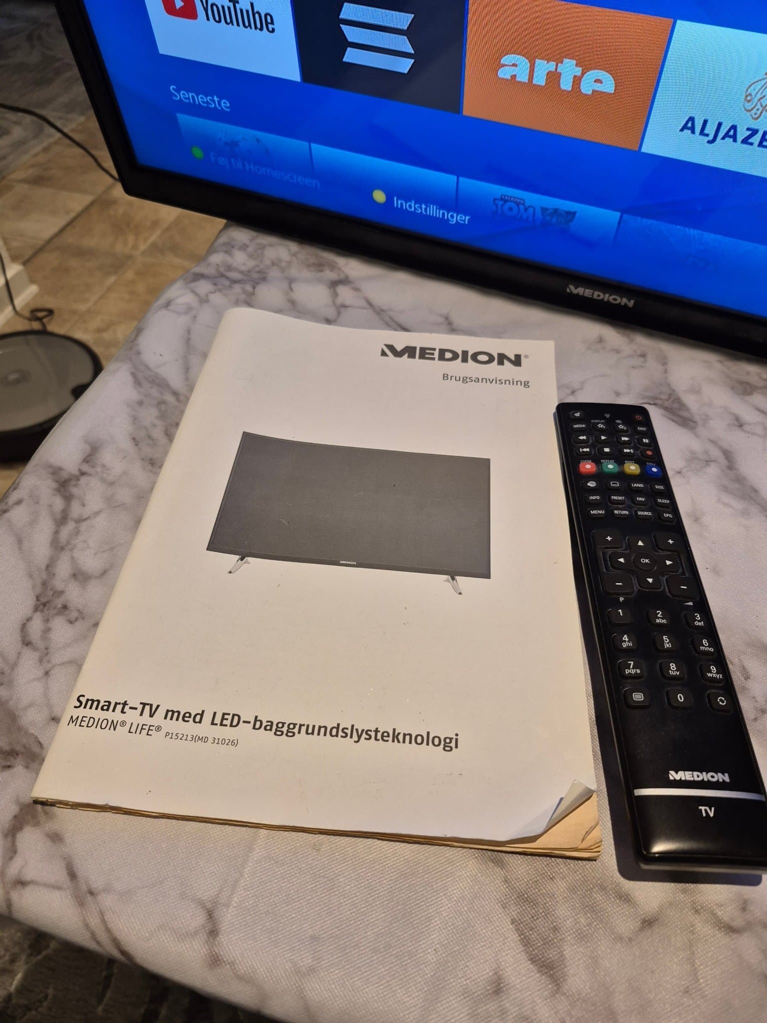 Medion Smart-TV med LED-bakgrundsbelysningsteknik