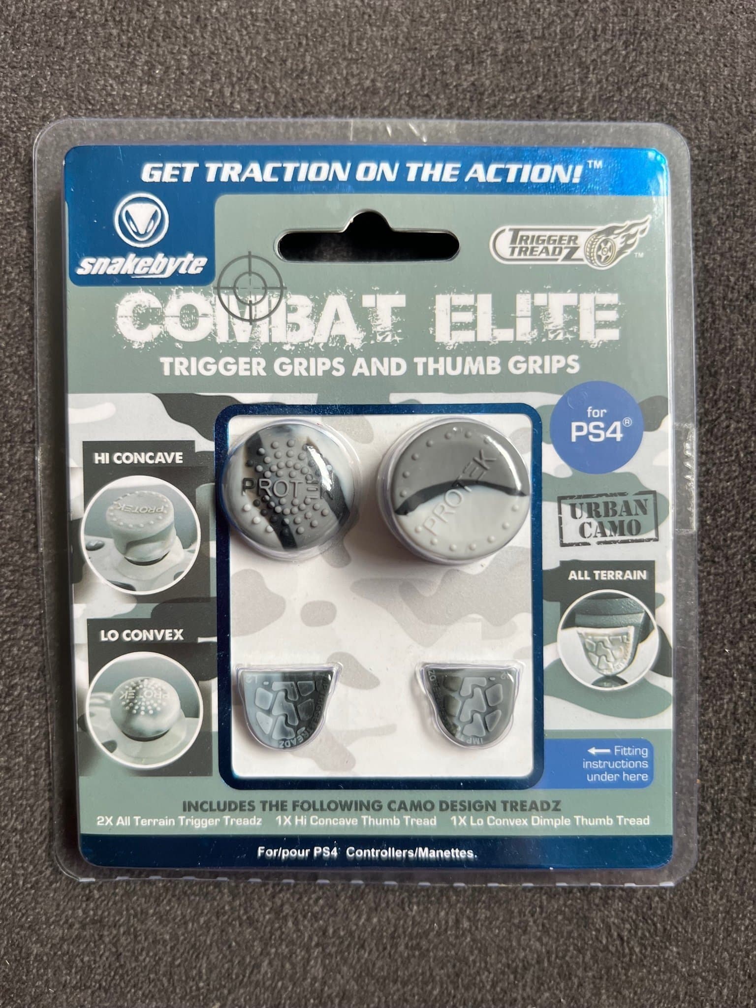 Snakebyte Combat Elite Trigger Treadz PS4