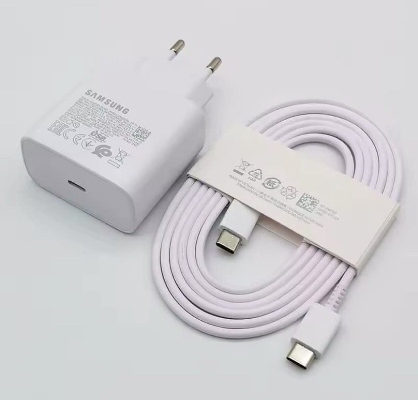 Samsung 45W Laddare och Kabel