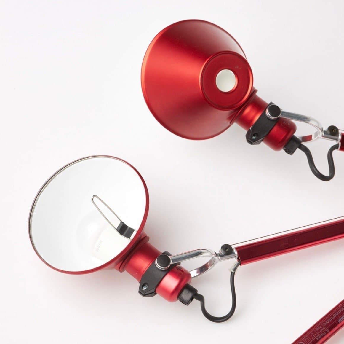 Artemide Tolomeo Micro Vägglampa, Röd